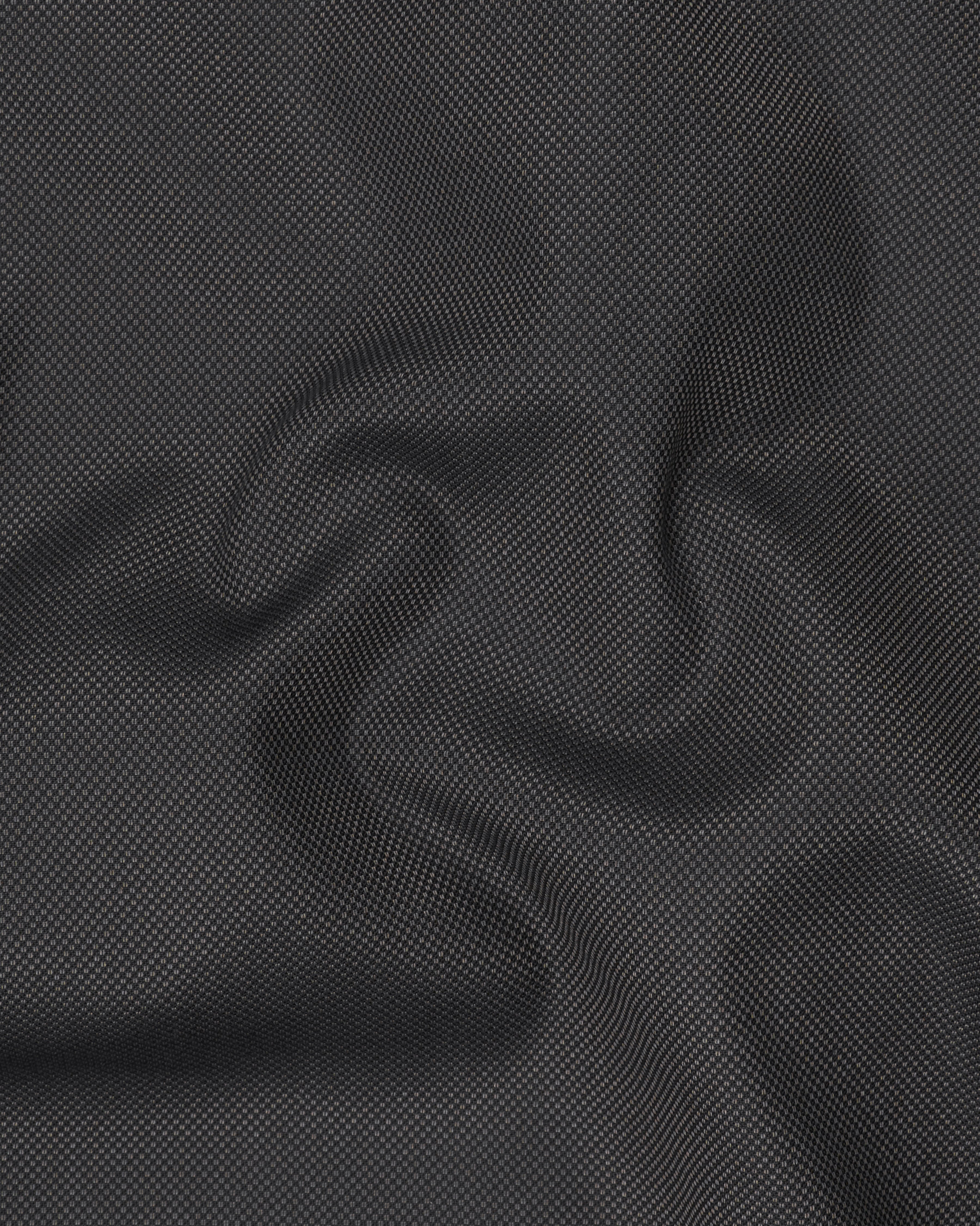 Fuscous Gray Textured Nehru Jacket WC2283-36, WC2283-38, WC2283-40, WC2283-42, WC2283-44, WC2283-46, WC2283-48, WC2283-50, WC2283-52, WC2283-54, WC2283-56, WC2283-58, WC2283-60
