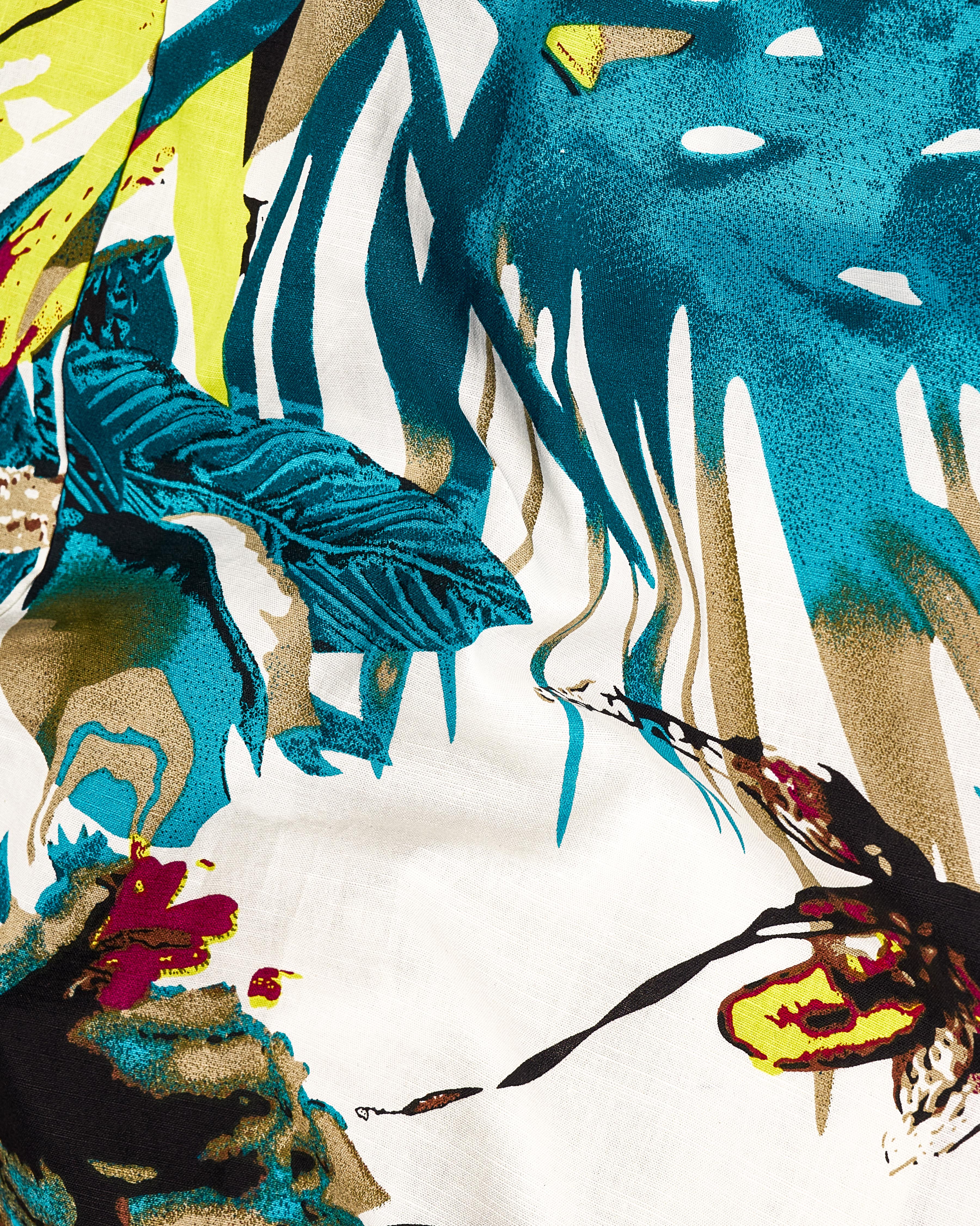 Off White Multicolour Printed Premium Cotton Shirt WS053-CC-BLK-32, WS053-CC-BLK-34, WS053-CC-BLK-36, WS053-CC-BLK-38, WS053-CC-BLK-40, WS053-CC-BLK-42