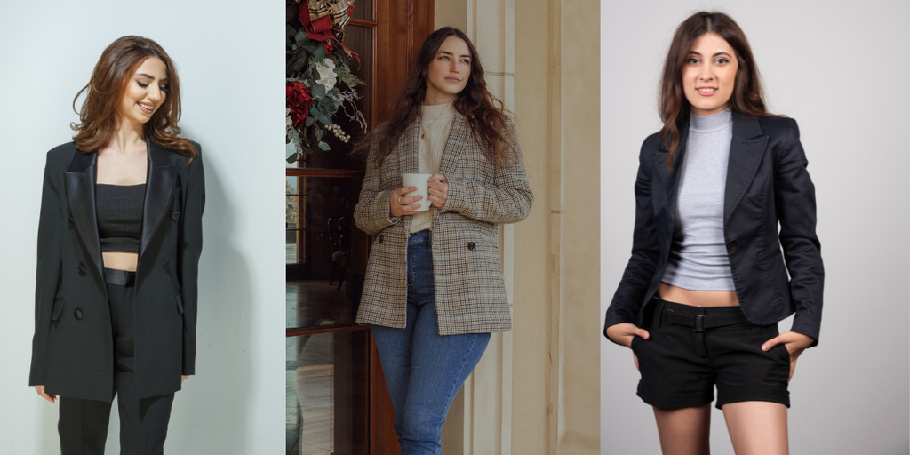 Blazer outfits women's store