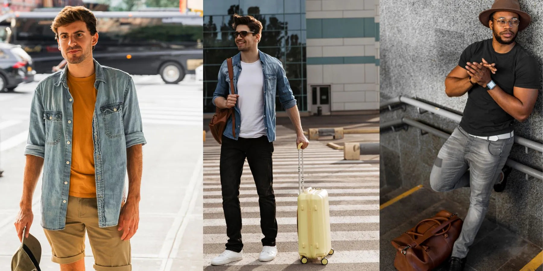 What to wear to the airport : Trendy and Comfortable Outfit Ideas for Men