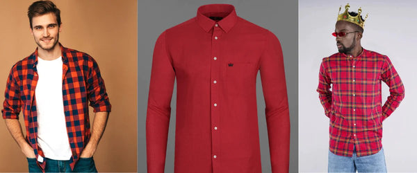 Red Shirt Matching Pant