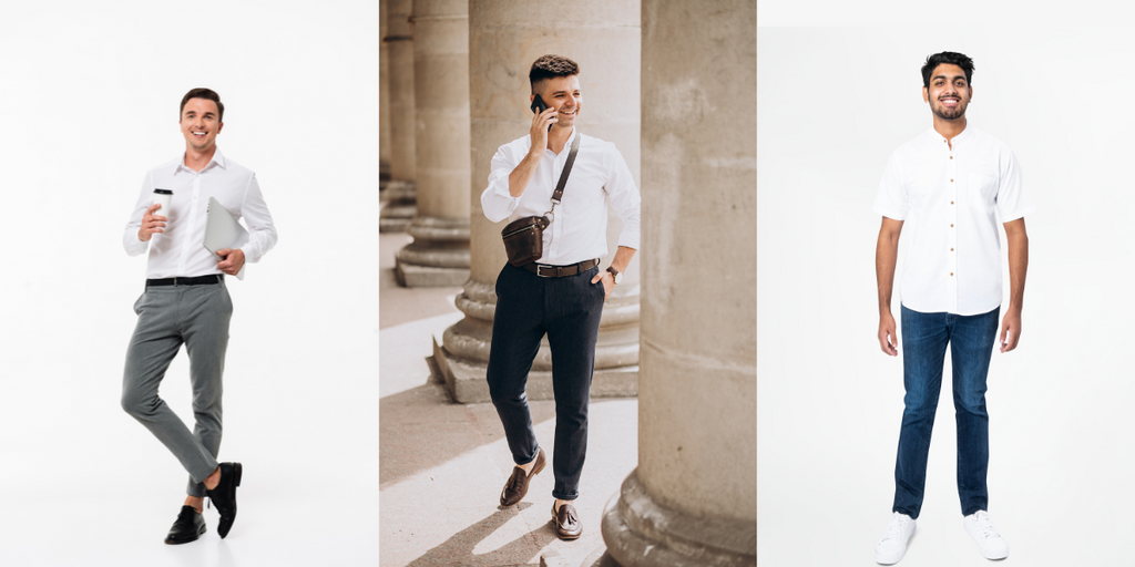 15 Best White Shirt Pant Combination for Men 2023 Updated