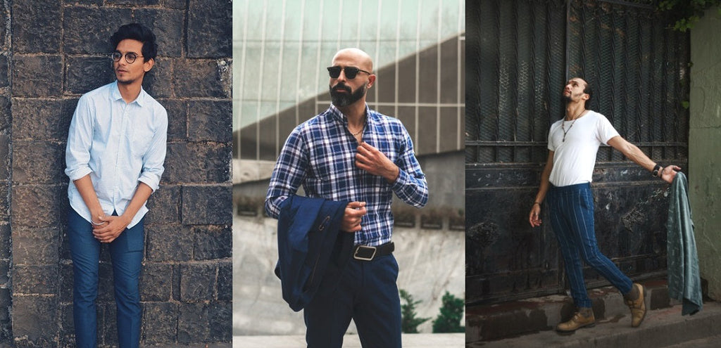 Navy Blue Blazer Matching Shirt and Pant | Navy-Blue Blazers Combination  Men - TiptopGents