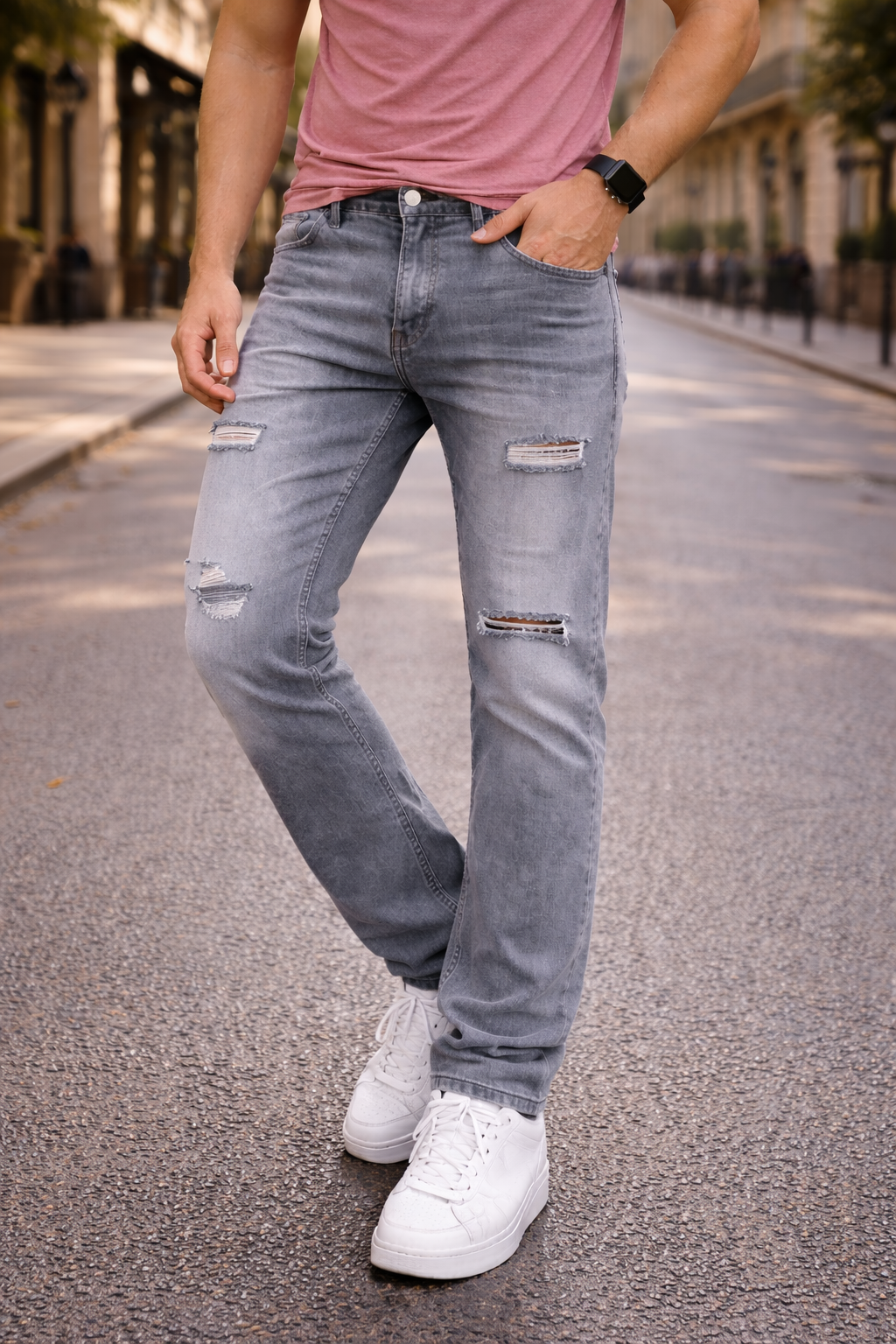 Grey Jeans