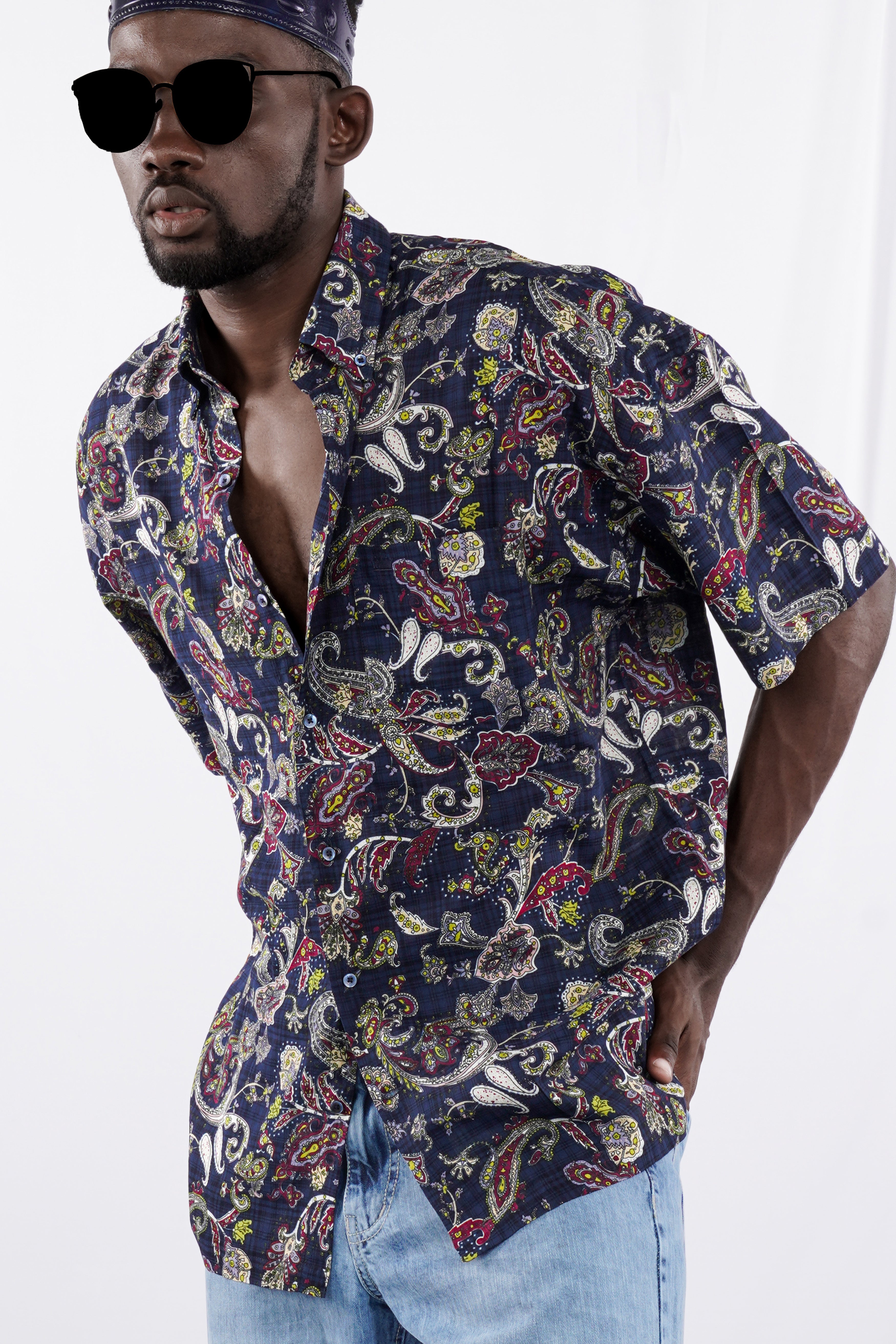 70s French Navy Basque Shirt ⑥ 1970s Vintage French Army Basque Shirt ヴィンテージフランス