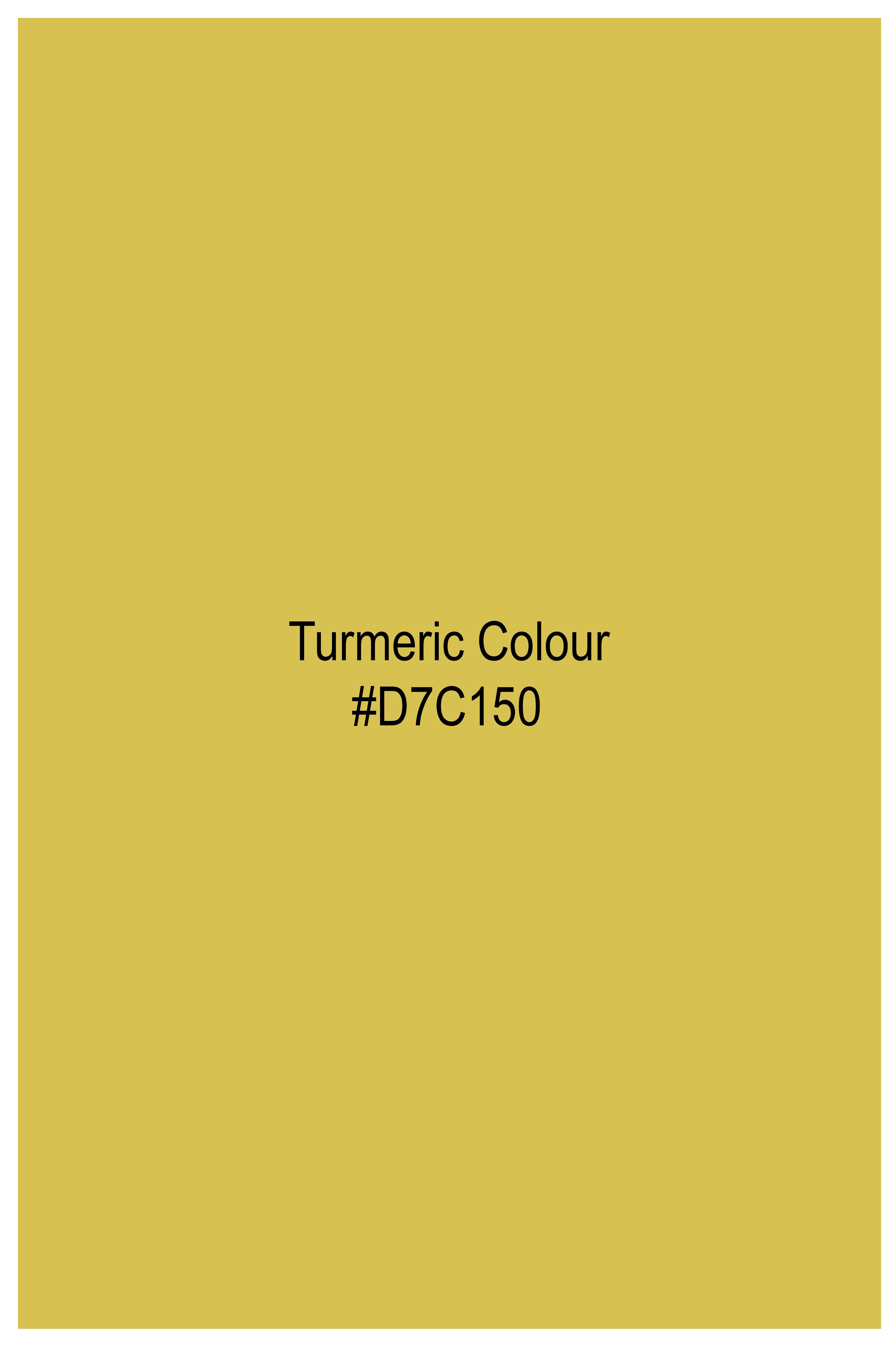 Turmeric Yellow Super Soft Premium Cotton Solid Shirt