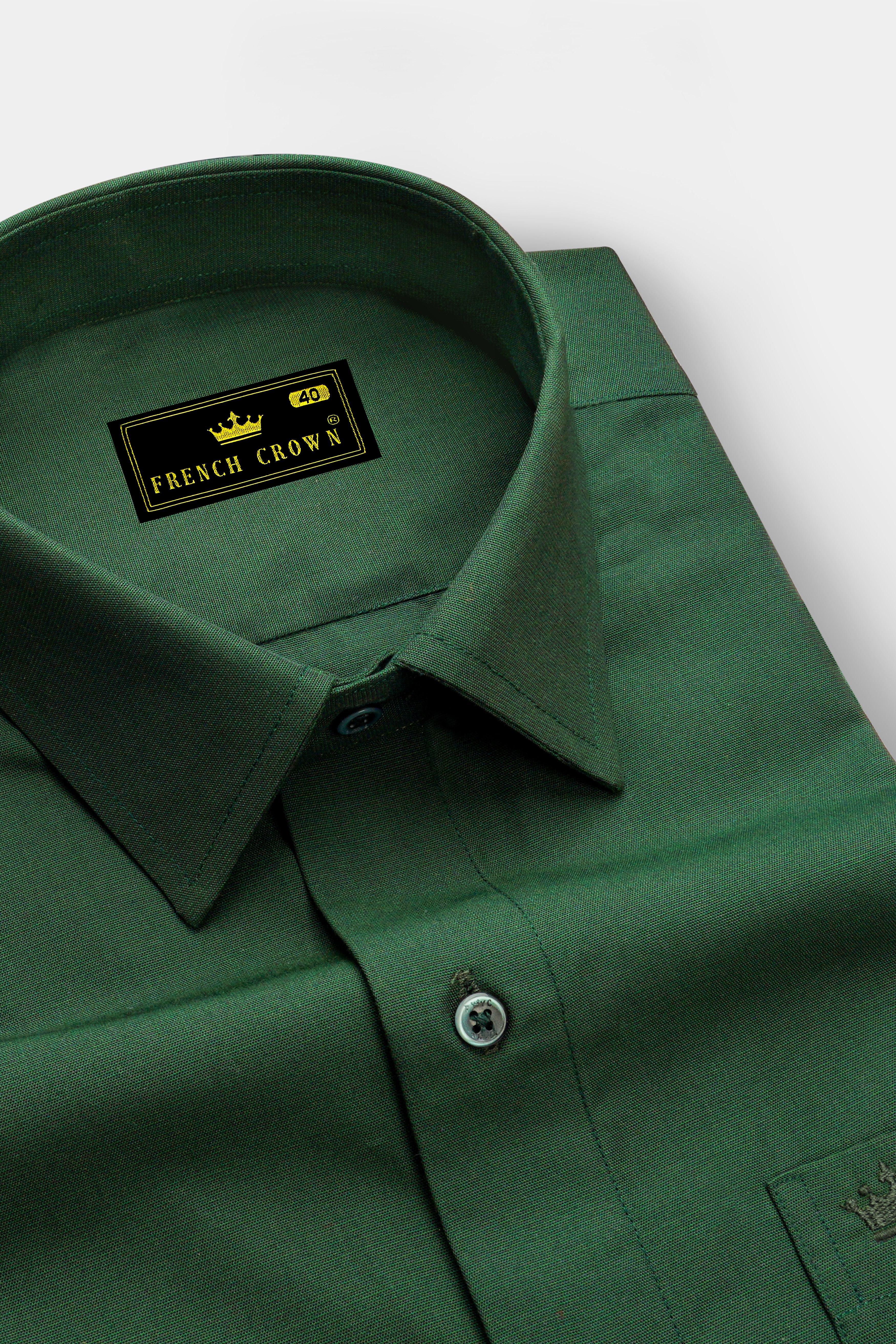 Plantation Green Chambray Shirt