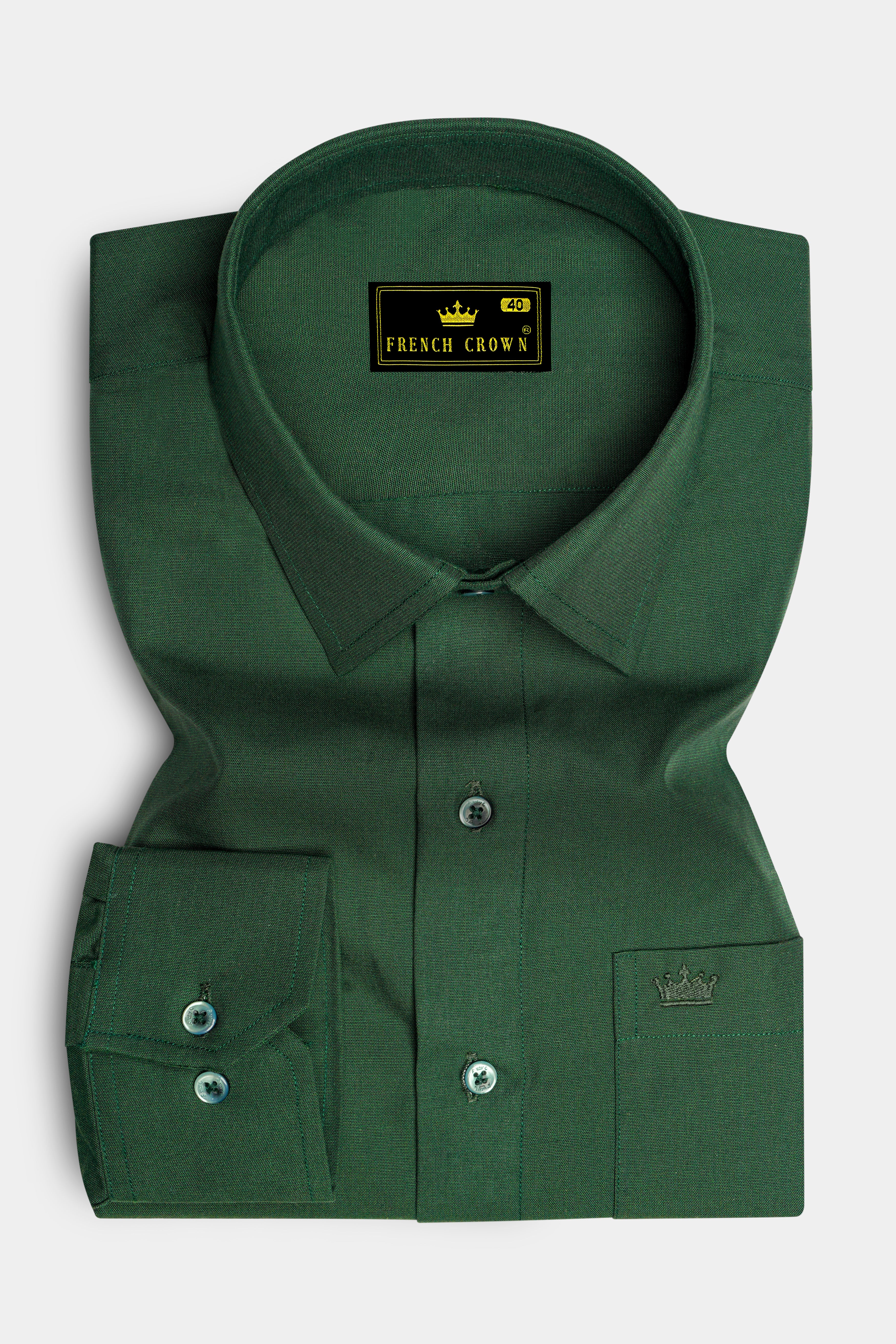 Plantation Green Chambray Shirt