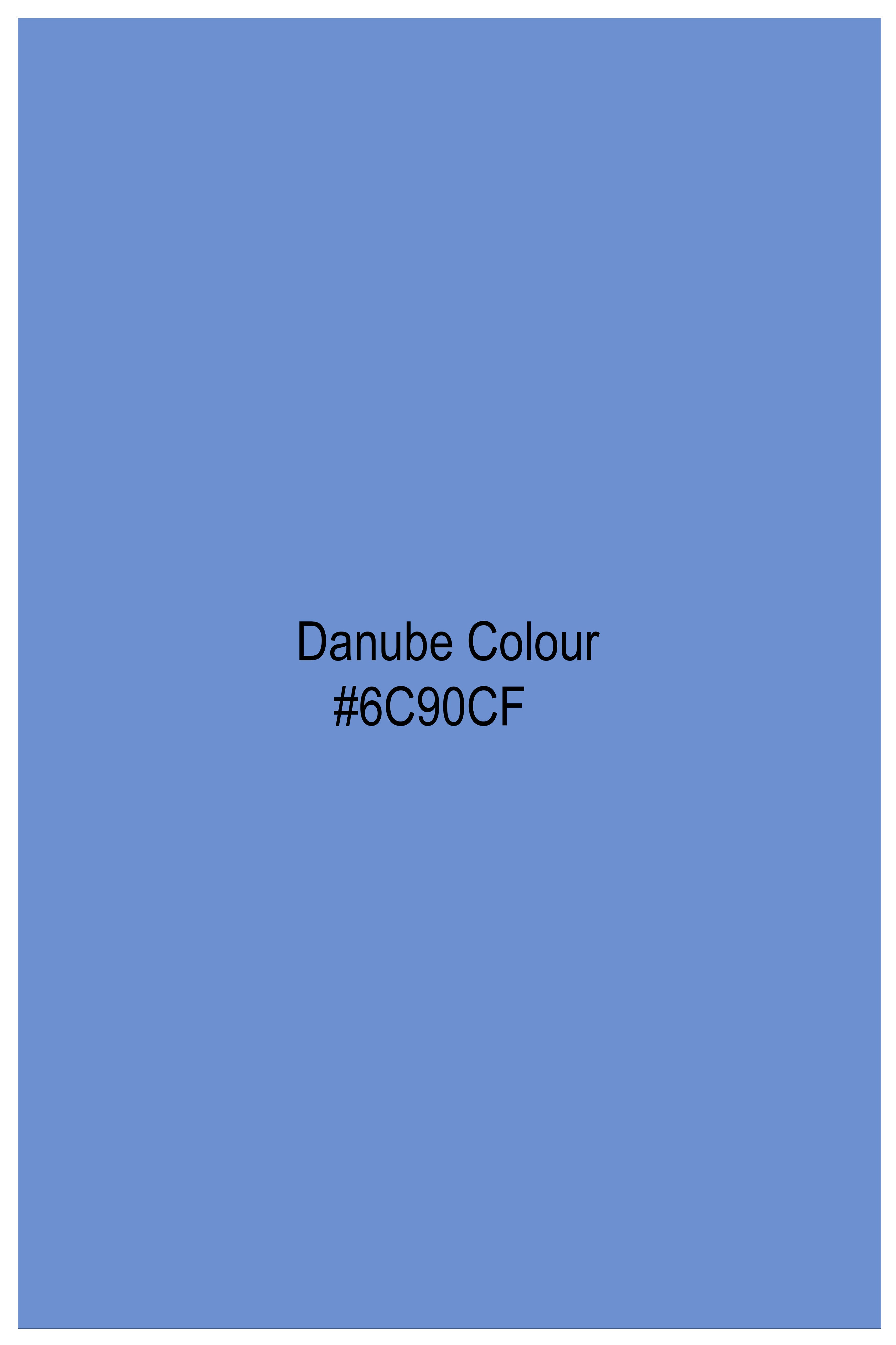 Danube Sky Blue Luxurious Linen Shirt