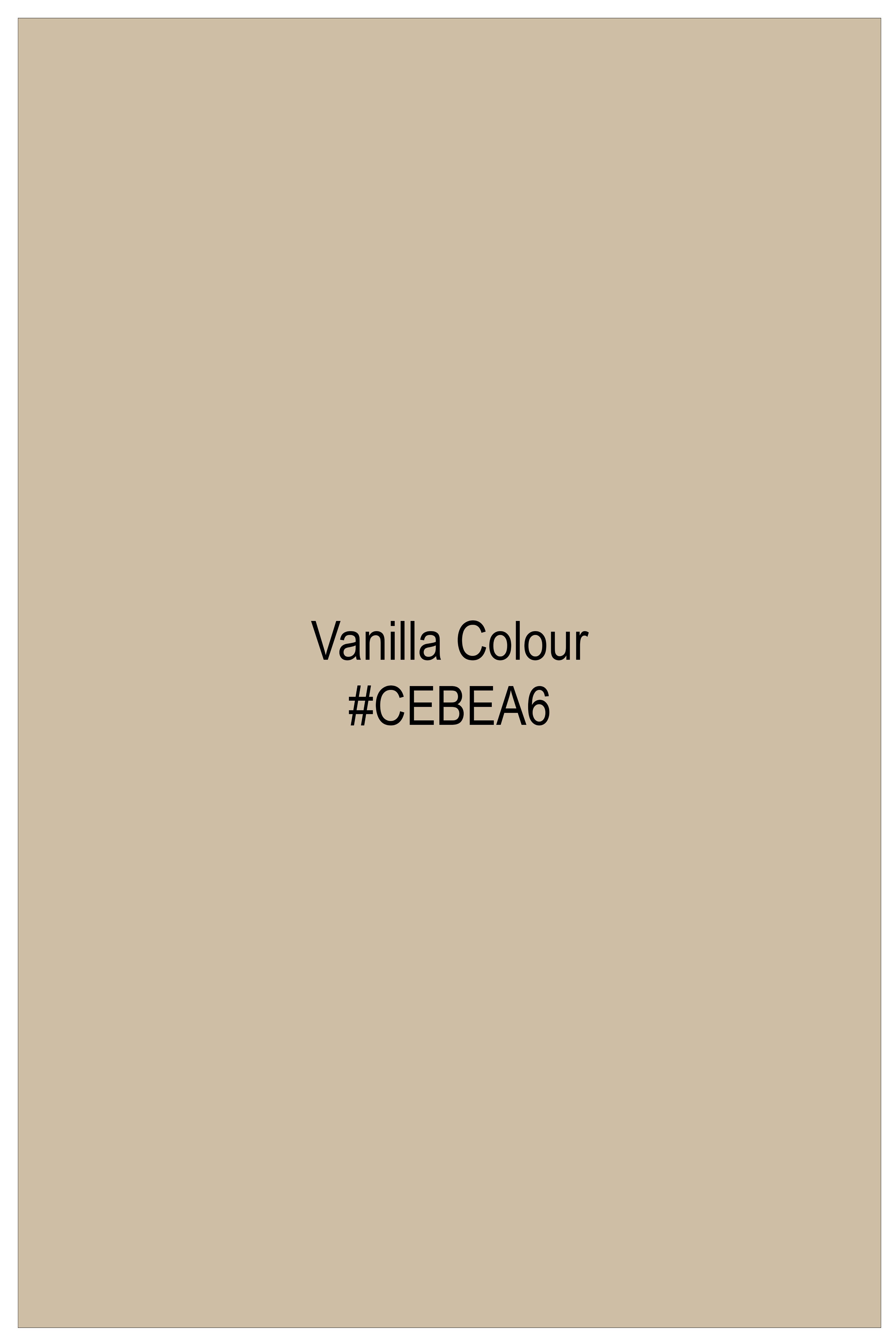Vanilla Light Brown Luxurious Linen Shirt