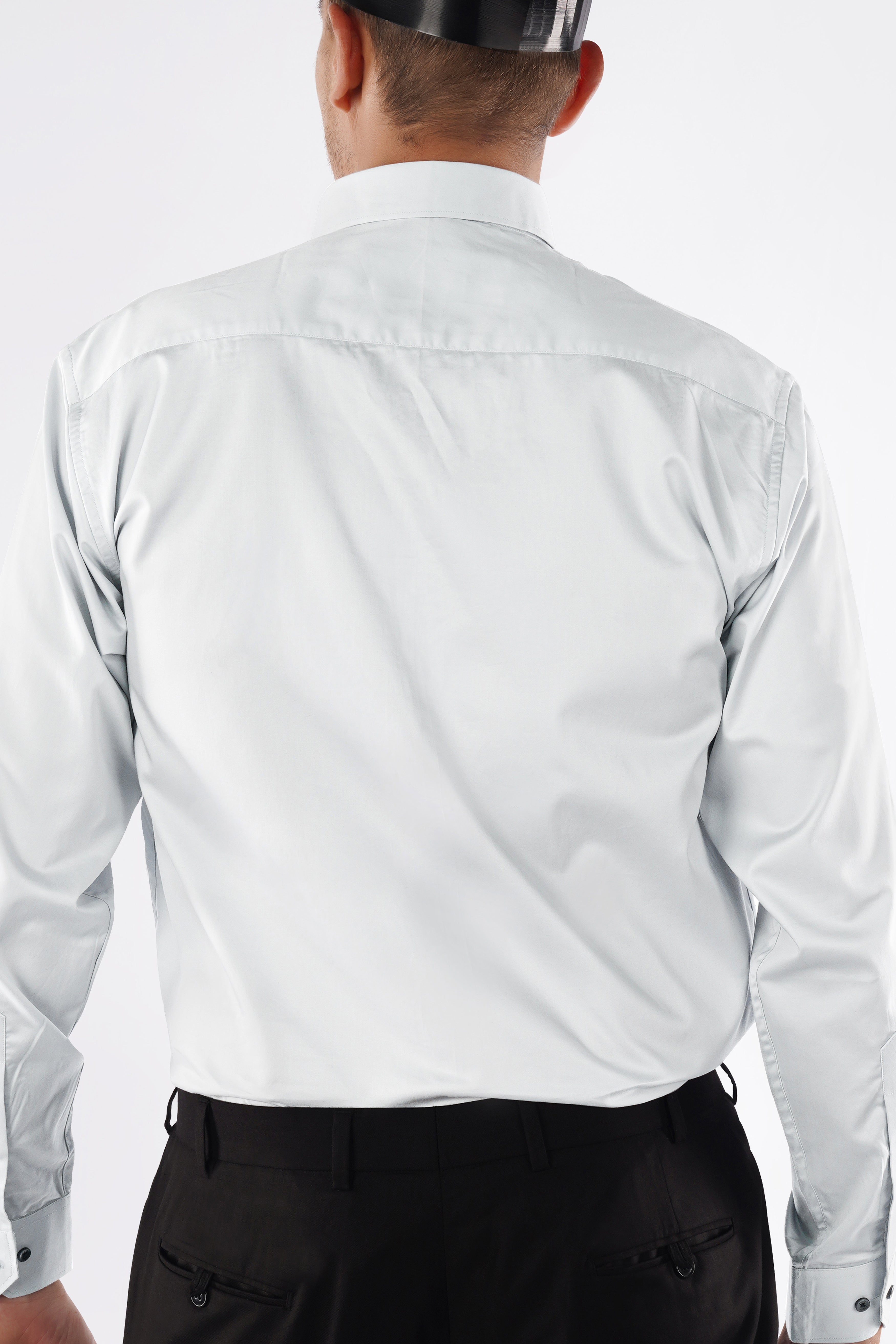 Periglacial Gray Super Soft Premium Cotton Solid Shirt