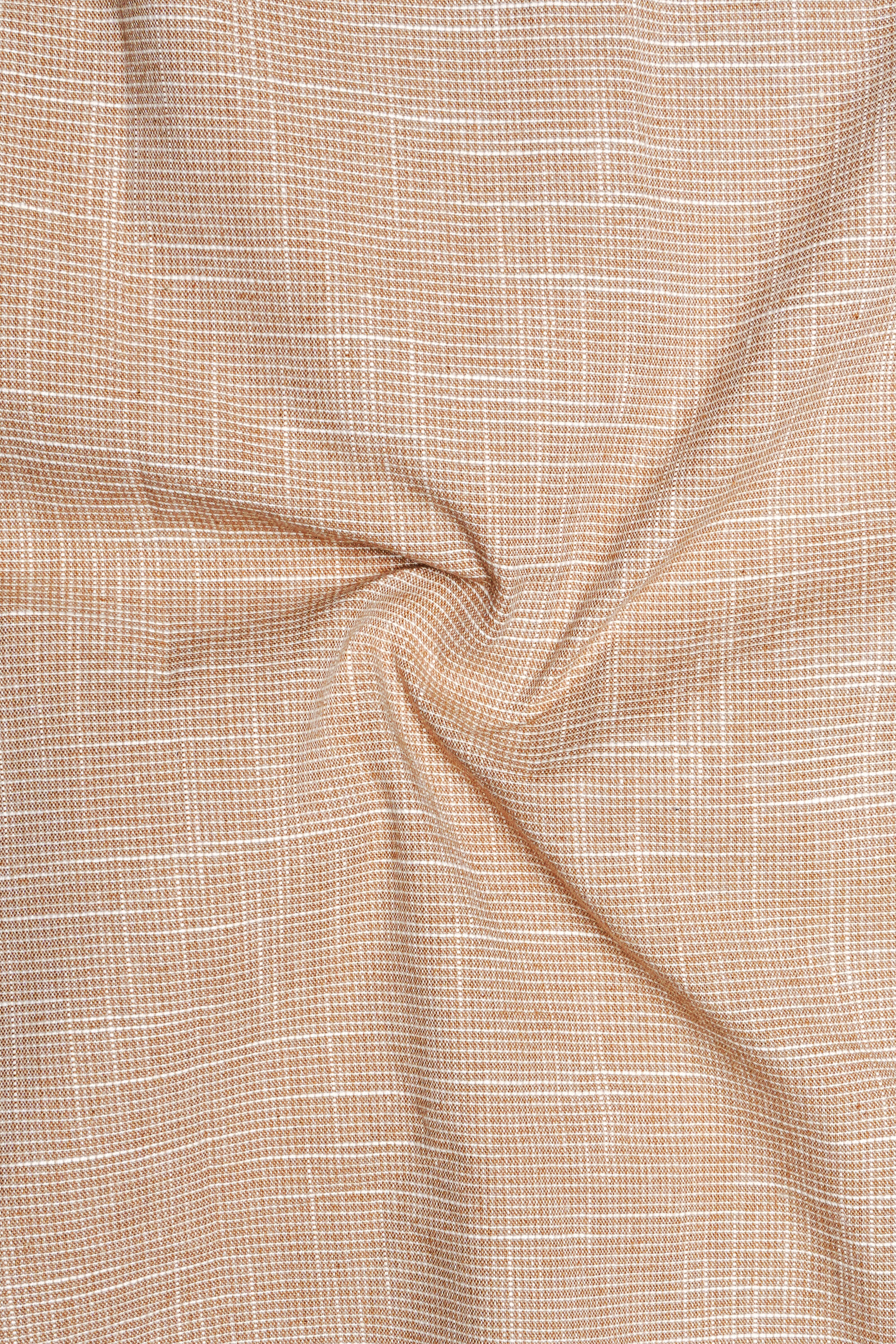 Tan Brown Chambray Shirt