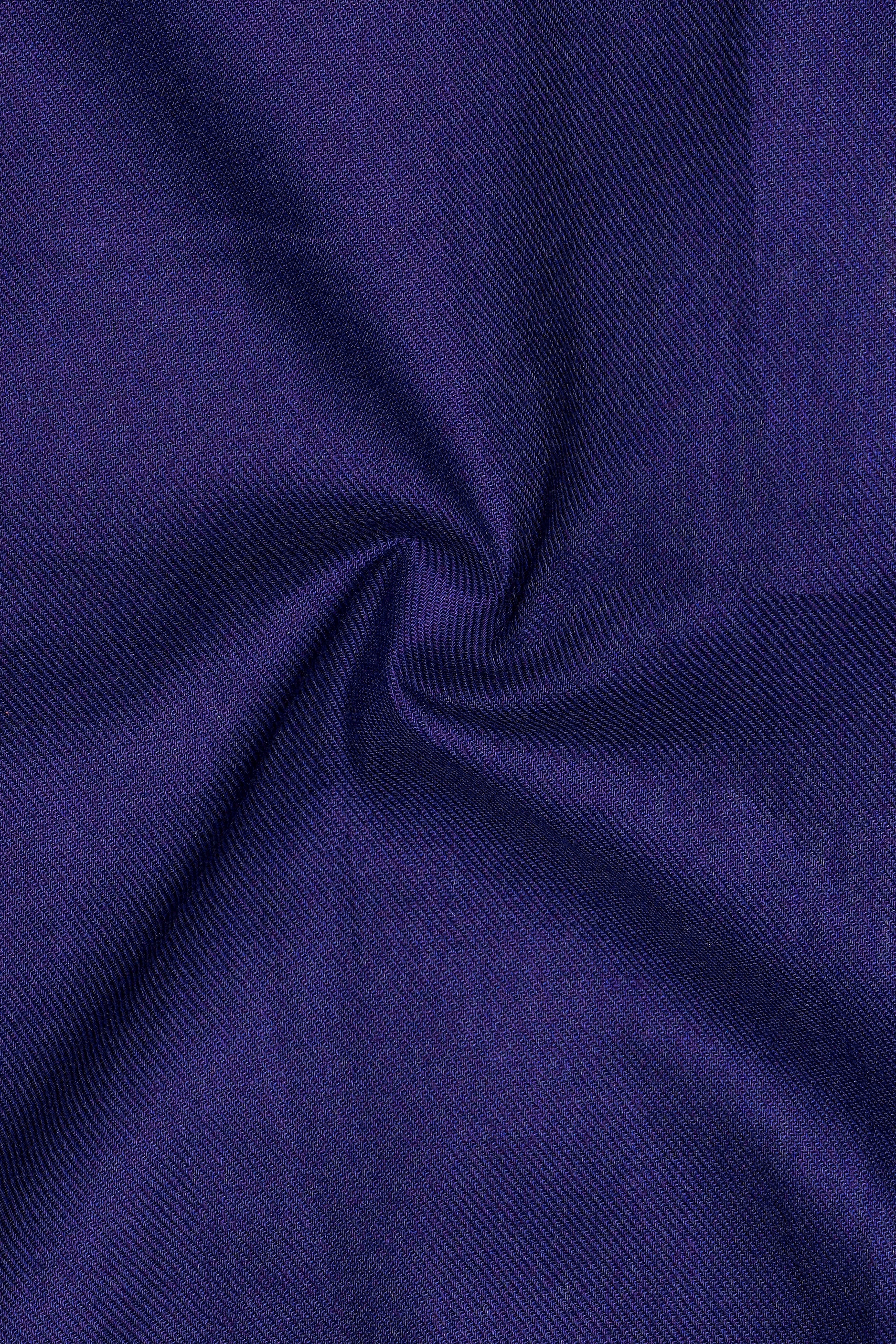 Gunmetal Blue Premium Cotton Shirt
