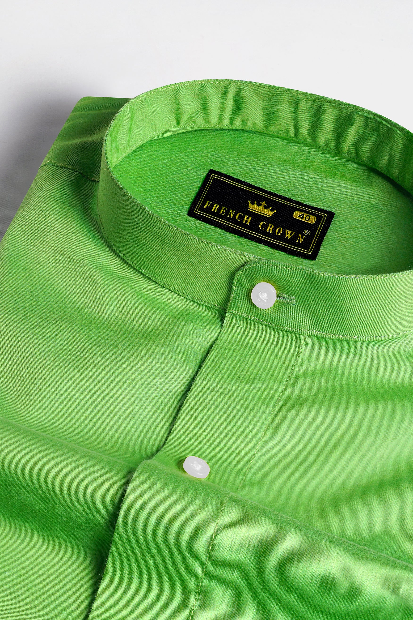 Frog Green Chambray Shirt