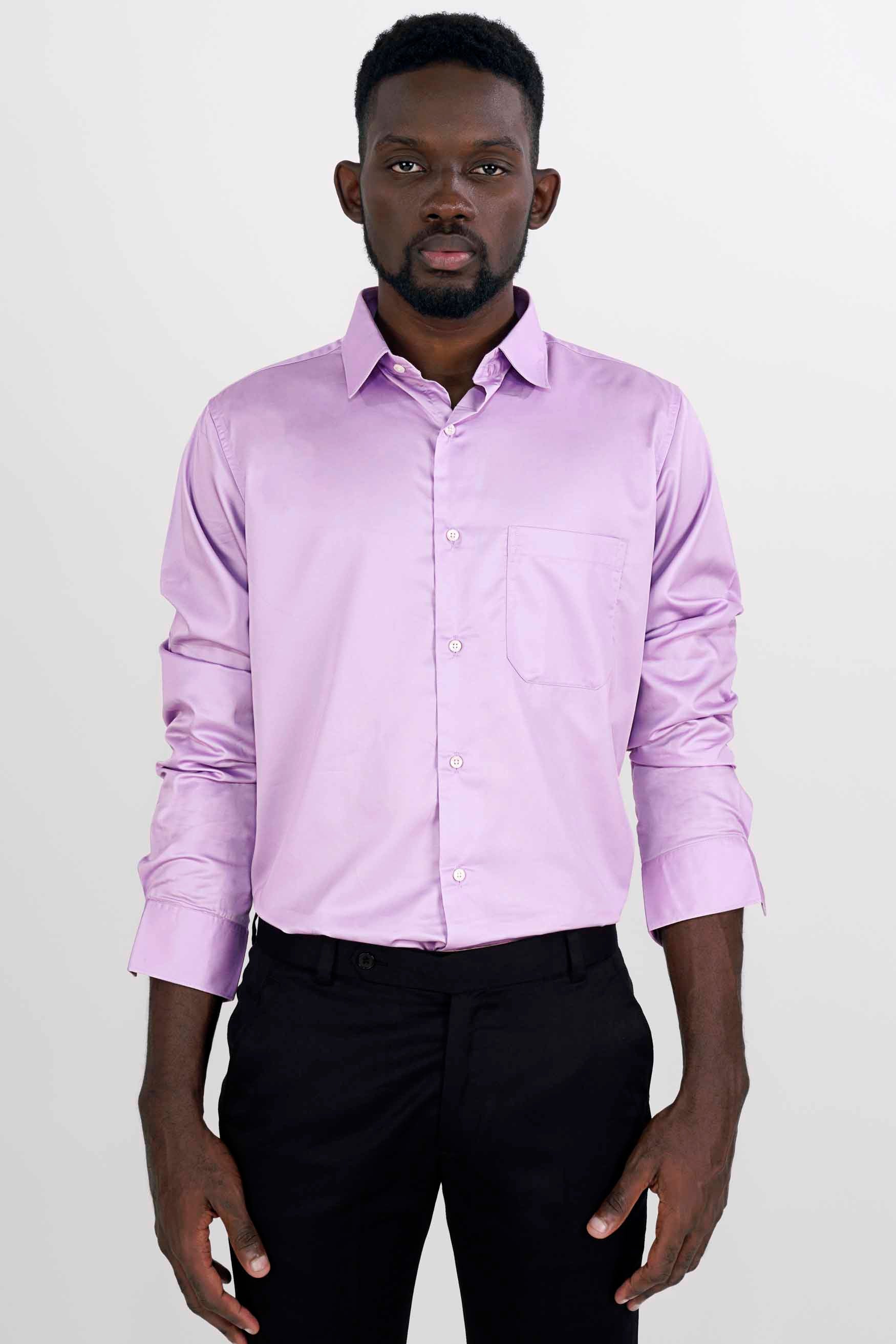 Lilac Purple Super Soft Premium Cotton Shirt