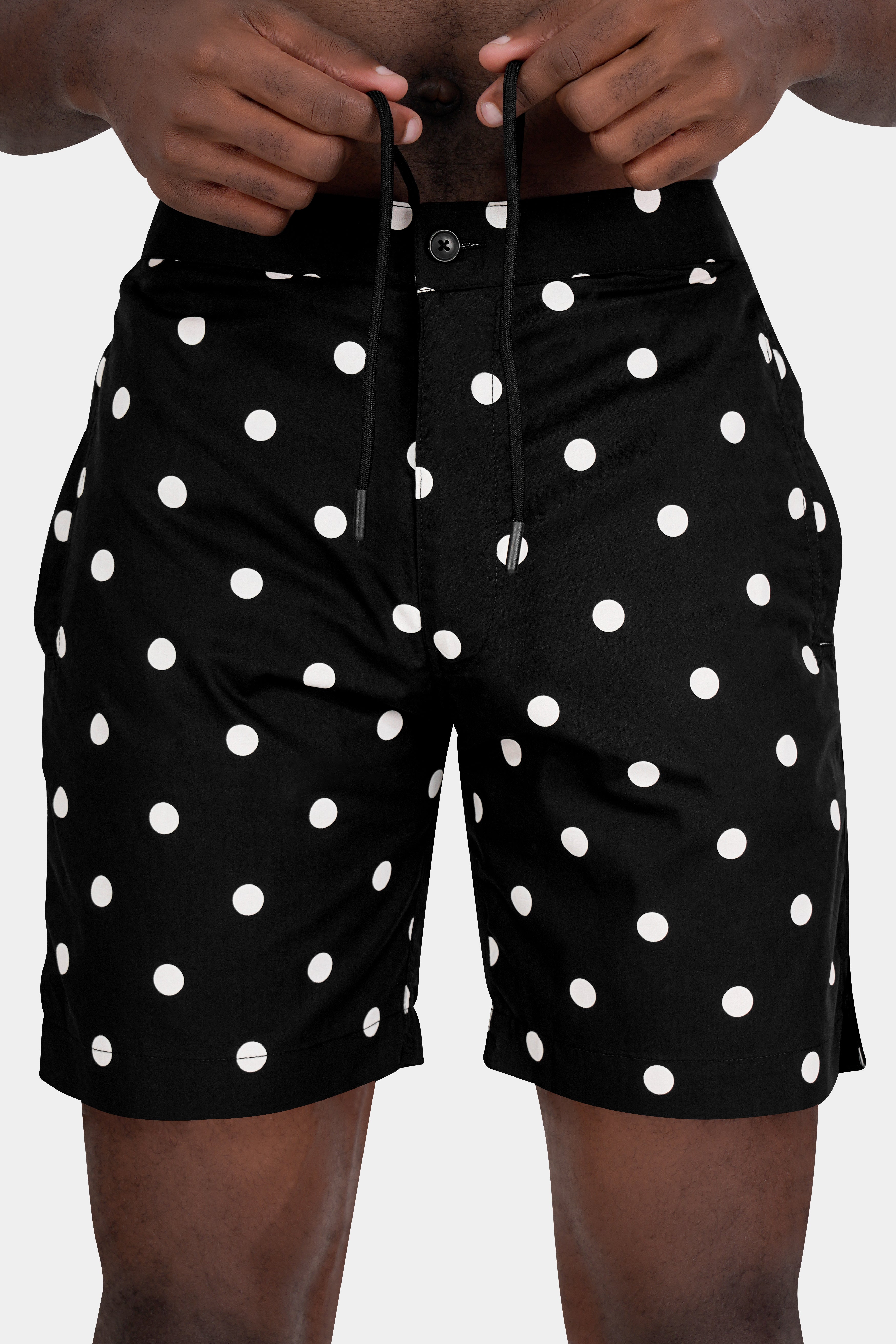 Jade Black and White Polka Dotted Premium Cotton Co-ord Sets 10794-CC-SS-SR-286-38, 10794-CC-SS-SR-286-39, 10794-CC-SS-SR-286-40, 10794-CC-SS-SR-286-42, 10794-CC-SS-SR-286-44, 10794-CC-SS-SR-286-46, 10794-CC-SS-SR-286-48, 10794-CC-SS-SR-286-50, 10794-CC-SS-SR-286-52