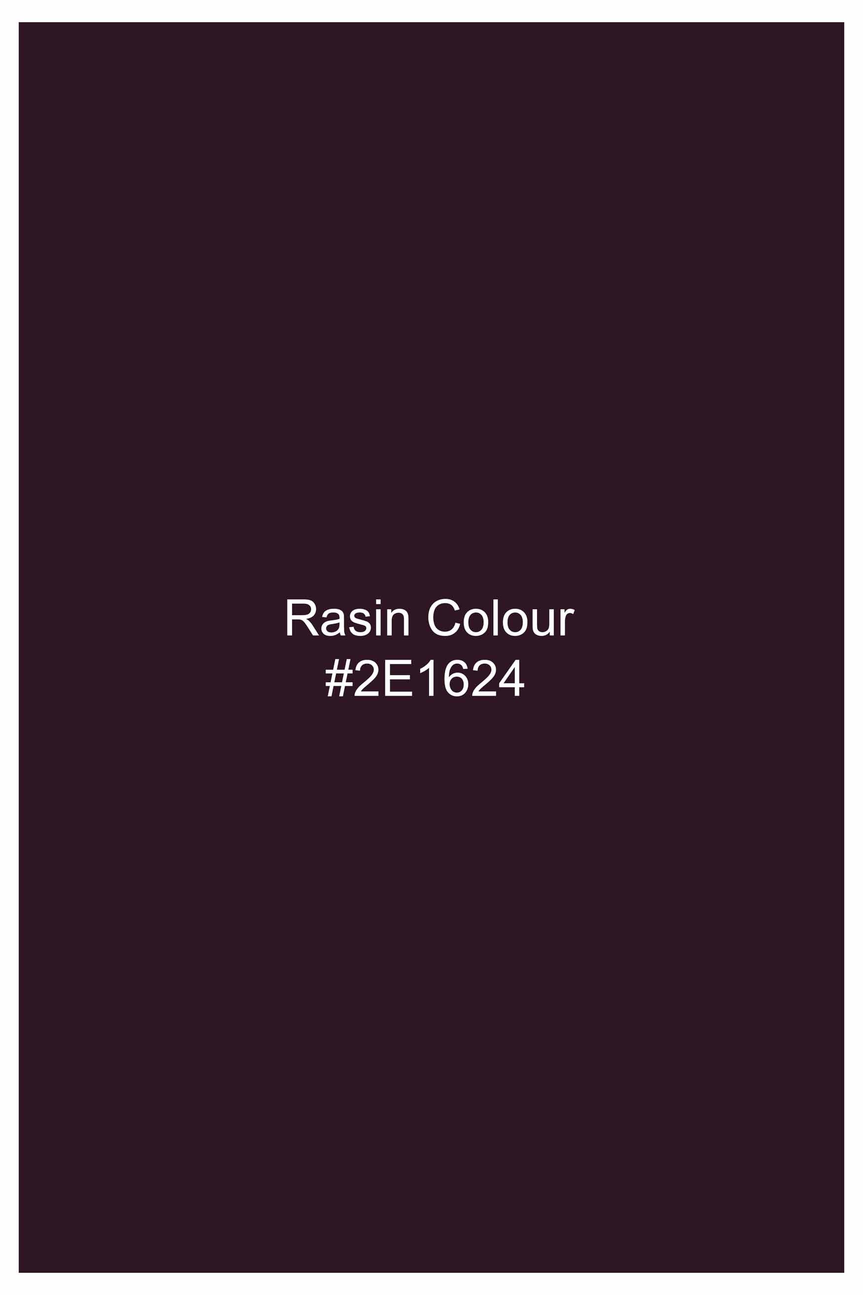 Rasin Wine Subtle Sheen Super Soft Premium Cotton Shirt