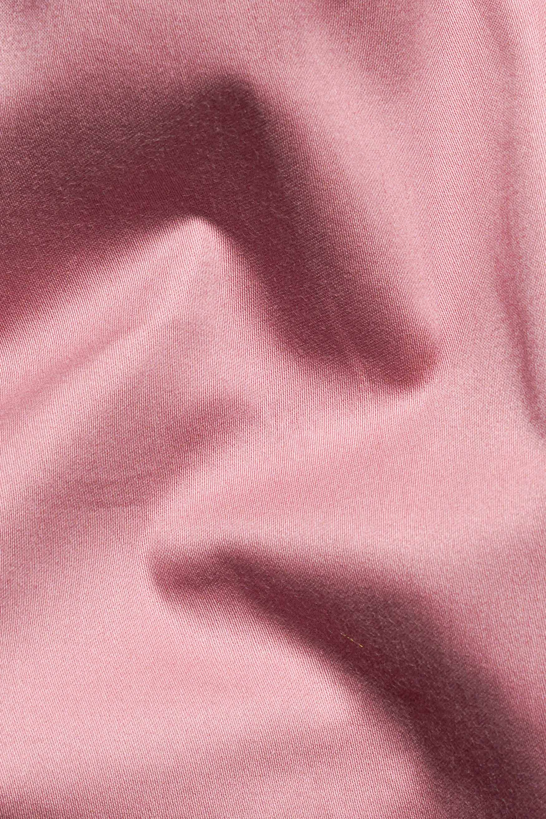 Shilo Pink Subtle Sheen Super Soft Premium Cotton Shirt