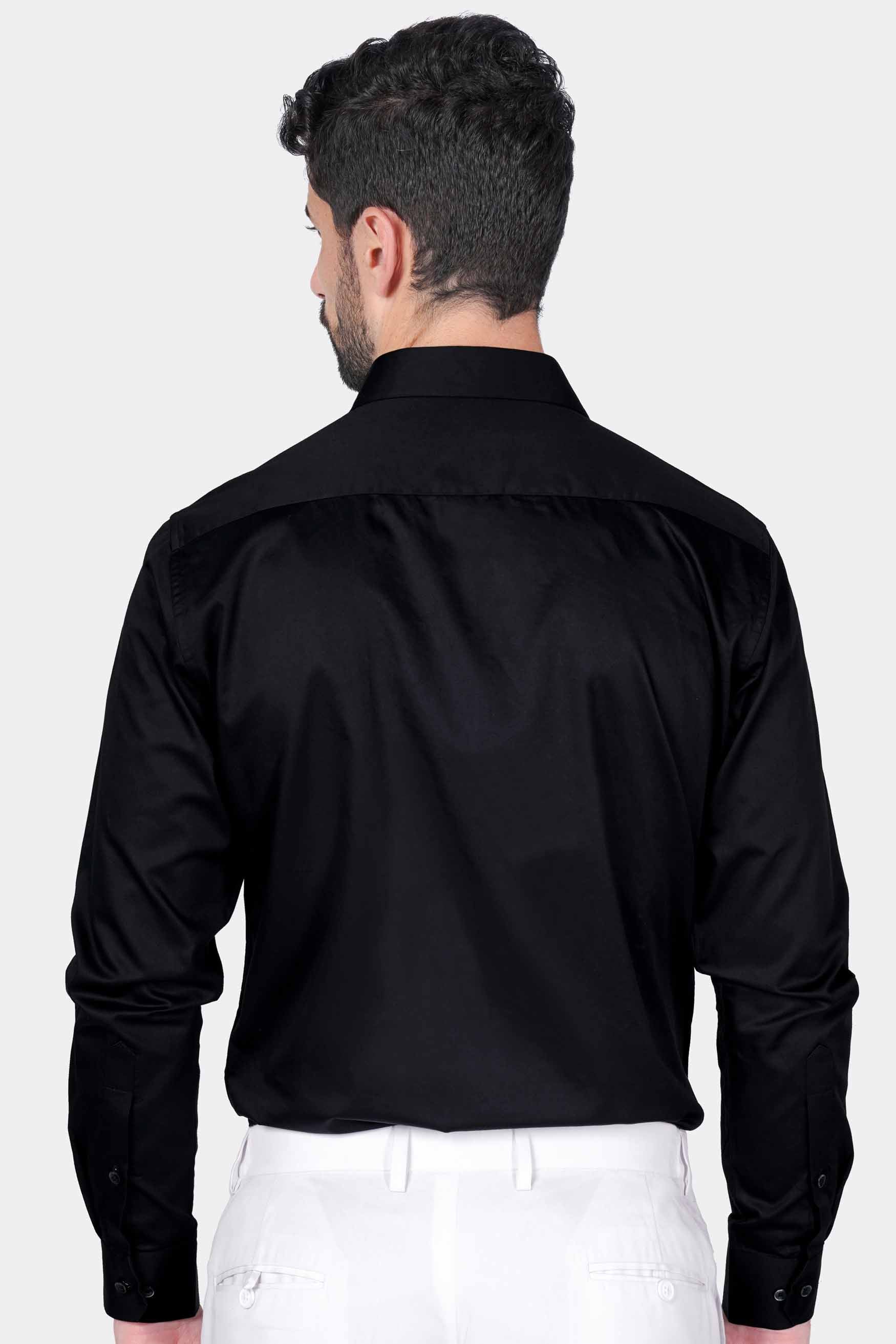 Jade Black Moti Work Hand Stitched Subtle Sheen Super Soft Premium Cotton Designer Shirt 11527-BLK-E279-38, 11527-BLK-E279-H-38, 11527-BLK-E279-39, 11527-BLK-E279-H-39, 11527-BLK-E279-40, 11527-BLK-E279-H-40, 11527-BLK-E279-42, 11527-BLK-E279-H-42, 11527-BLK-E279-44, 11527-BLK-E279-H-44, 11527-BLK-E279-46, 11527-BLK-E279-H-46, 11527-BLK-E279-48, 11527-BLK-E279-H-48, 11527-BLK-E279-50, 11527-BLK-E279-H-50, 11527-BLK-E279-52, 11527-BLK-E279-H-52