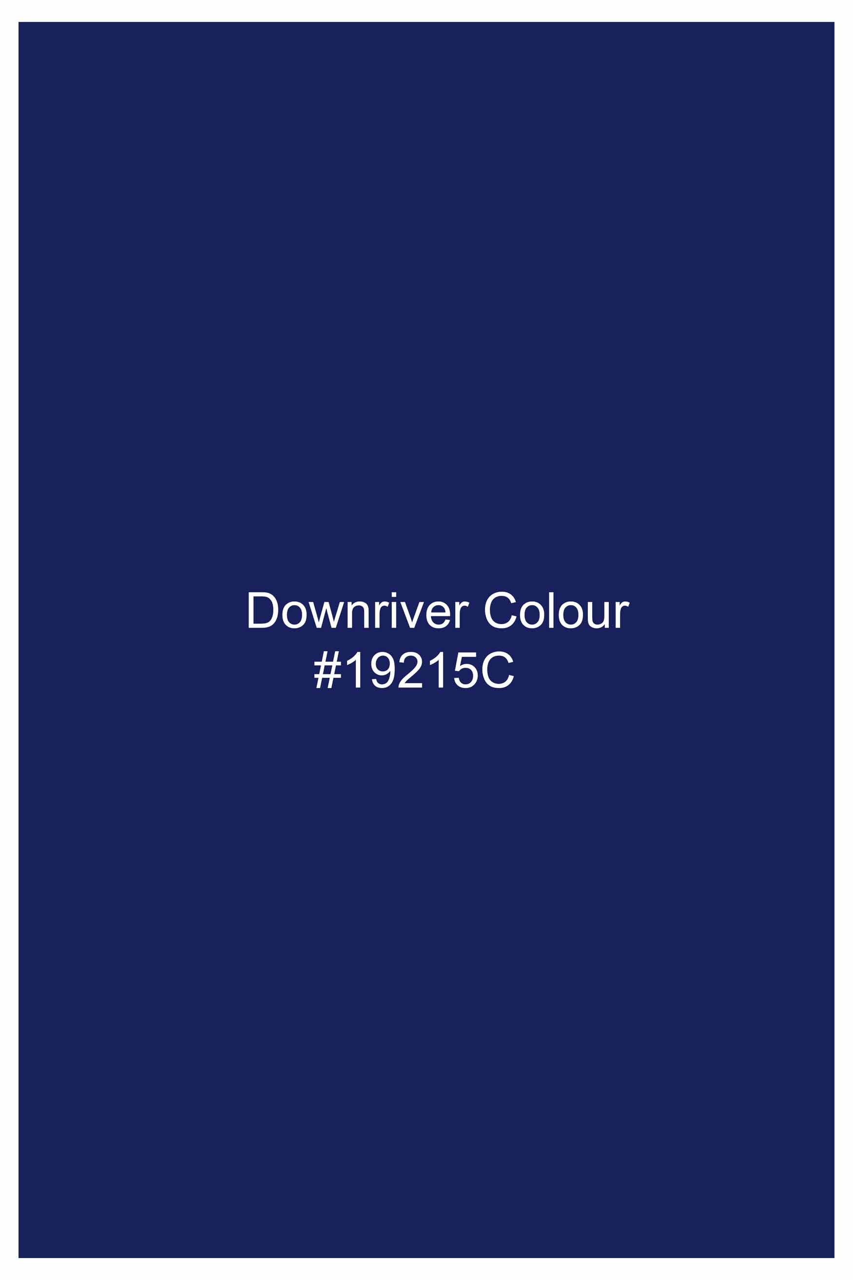 Downriver Blue Moti Work Wings Hand Stitched Royal Oxford Designer Shirt 11551-P782-E288-38, 11551-P782-E288-H-38, 11551-P782-E288-39, 11551-P782-E288-H-39, 11551-P782-E288-40, 11551-P782-E288-H-40, 11551-P782-E288-42, 11551-P782-E288-H-42, 11551-P782-E288-44, 11551-P782-E288-H-44, 11551-P782-E288-46, 11551-P782-E288-H-46, 11551-P782-E288-48, 11551-P782-E288-H-48, 11551-P782-E288-50, 11551-P782-E288-H-50, 11551-P782-E288-52, 11551-P782-E288-H-52