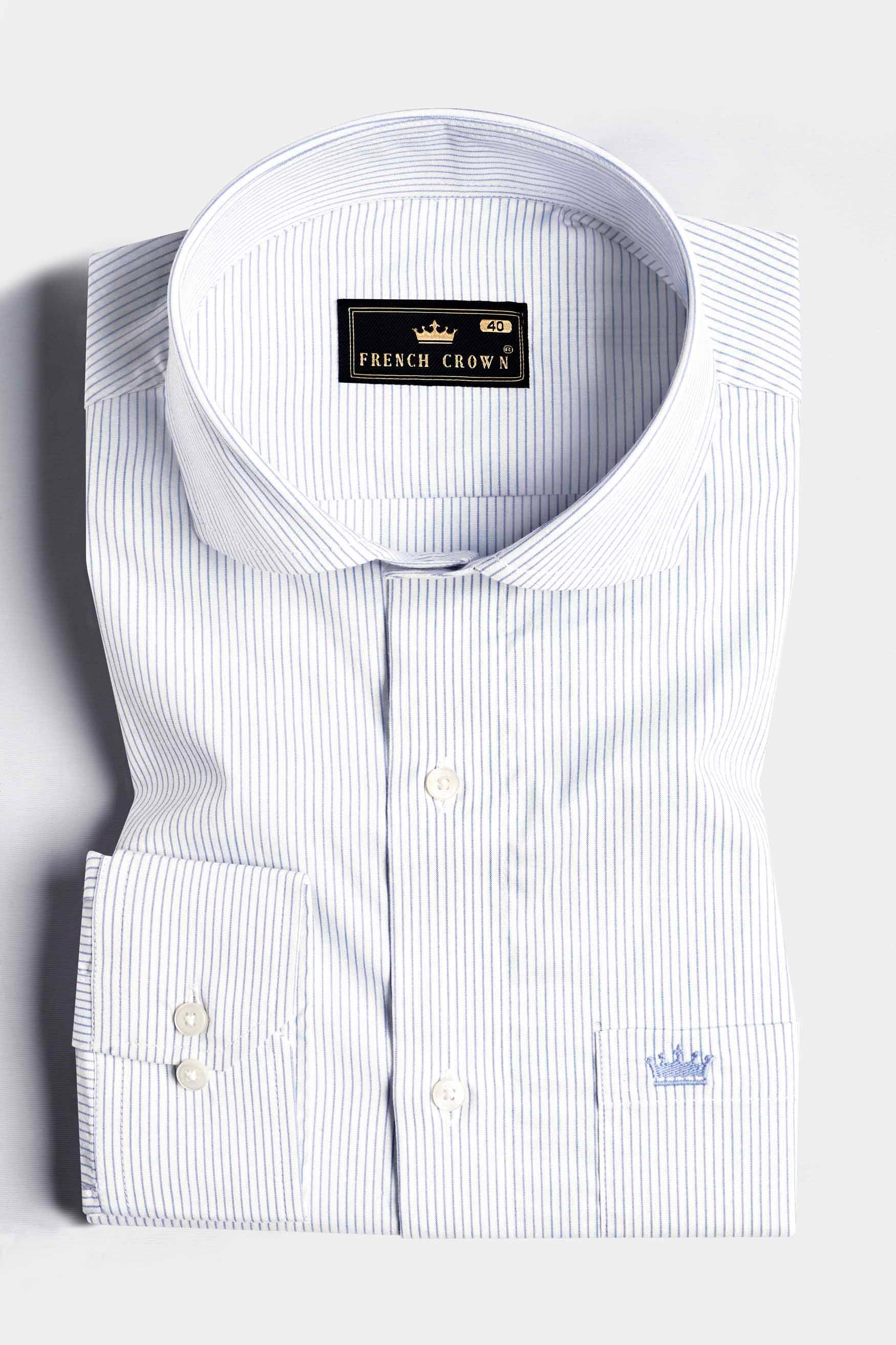 Bright White and Yonder Blue Pin Striped Premium Cotton Shirt 11572-CA-38, 11572-CA-H-38, 11572-CA-39, 11572-CA-H-39, 11572-CA-40, 11572-CA-H-40, 11572-CA-42, 11572-CA-H-42, 11572-CA-44, 11572-CA-H-44, 11572-CA-46, 11572-CA-H-46, 11572-CA-48, 11572-CA-H-48, 11572-CA-50, 11572-CA-H-50, 11572-CA-52, 11572-CA-H-52