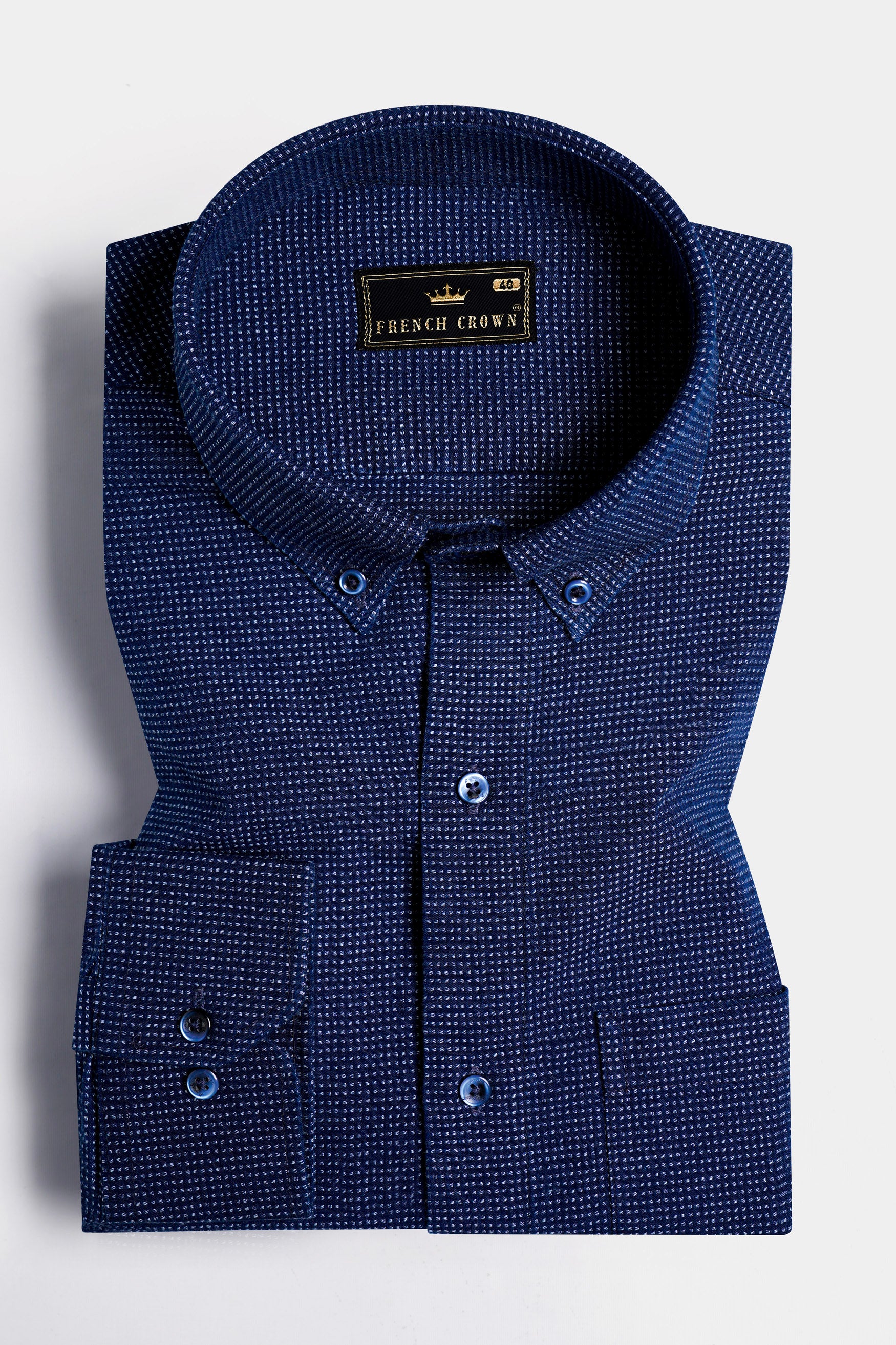 Midnight Blue Denim Button Down Shirt 11670-BD-BLE-38, 11670-BD-BLE-H-38, 11670-BD-BLE-39, 11670-BD-BLE-H-39, 11670-BD-BLE-40, 11670-BD-BLE-H-40, 11670-BD-BLE-42, 11670-BD-BLE-H-42, 11670-BD-BLE-44, 11670-BD-BLE-H-44, 11670-BD-BLE-46, 11670-BD-BLE-H-46, 11670-BD-BLE-48, 11670-BD-BLE-H-48, 11670-BD-BLE-50, 11670-BD-BLE-H-50, 11670-BD-BLE-52, 11670-BD-BLE-H-52