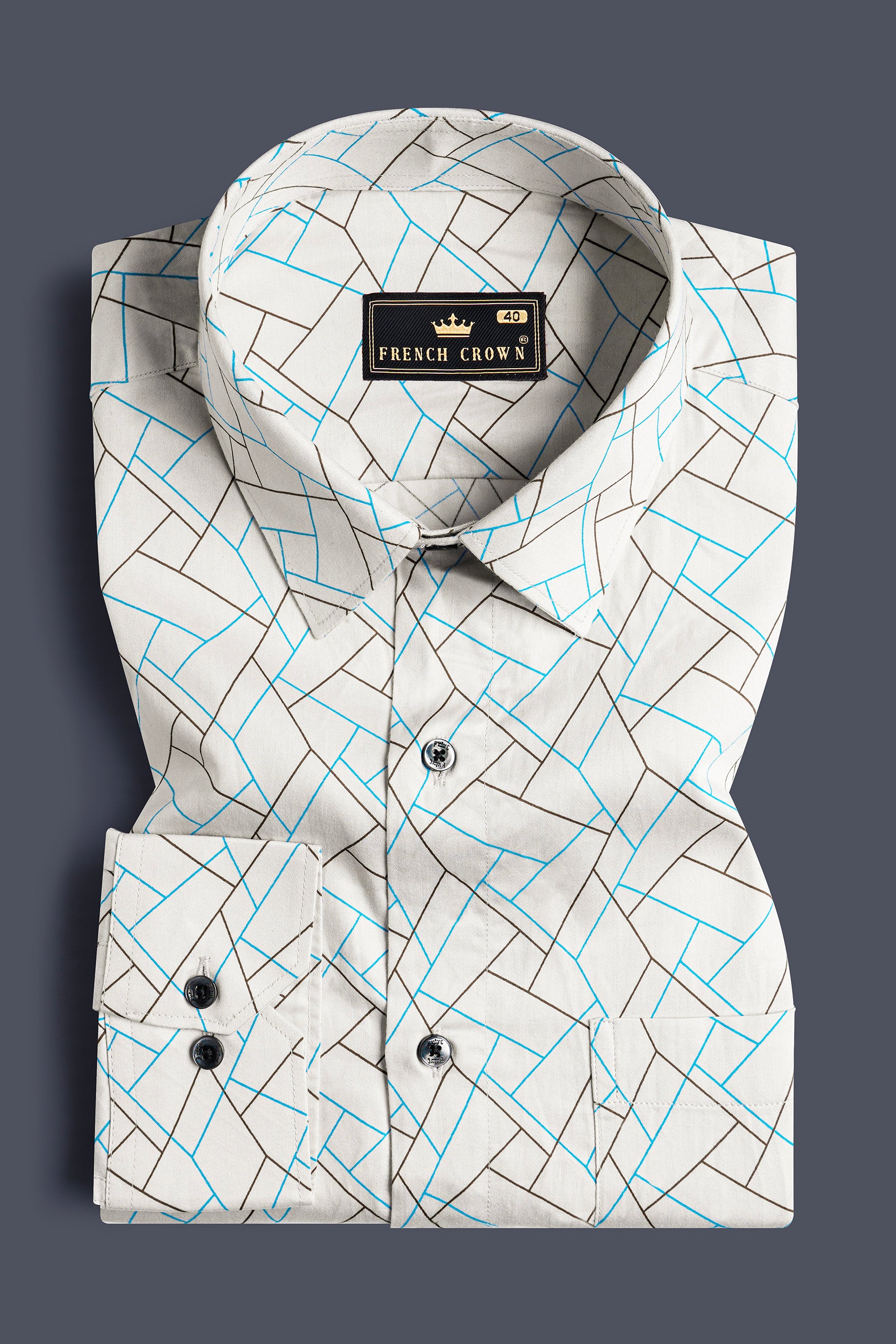 Alhambra Beige Multicolour Abstract Lines Printed Subtle Sheen Super Soft Premium Cotton Shirt 11754-BLK-38, 11754-BLK-H-38, 11754-BLK-39, 11754-BLK-H-39, 11754-BLK-40, 11754-BLK-H-40, 11754-BLK-42, 11754-BLK-H-42, 11754-BLK-44, 11754-BLK-H-44, 11754-BLK-46, 11754-BLK-H-46, 11754-BLK-48, 11754-BLK-H-48, 11754-BLK-50, 11754-BLK-H-50, 11754-BLK-52, 11754-BLK-H-52