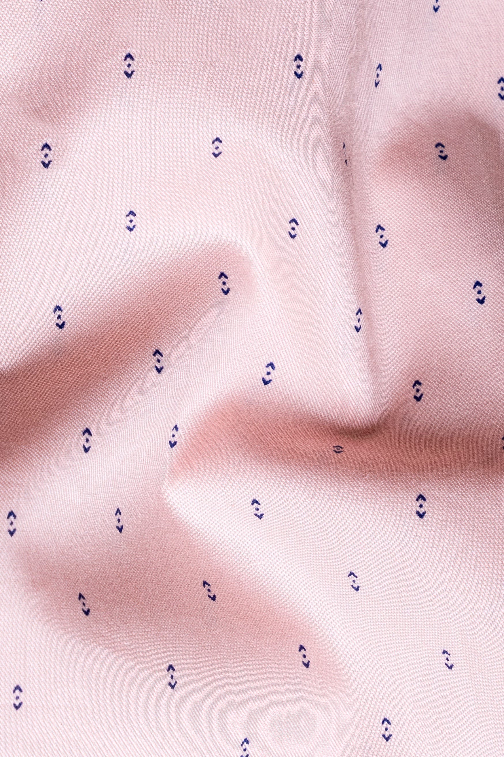 Thistle Pink Printed Subtle Sheen Super Soft Premium Cotton Designer Shirt