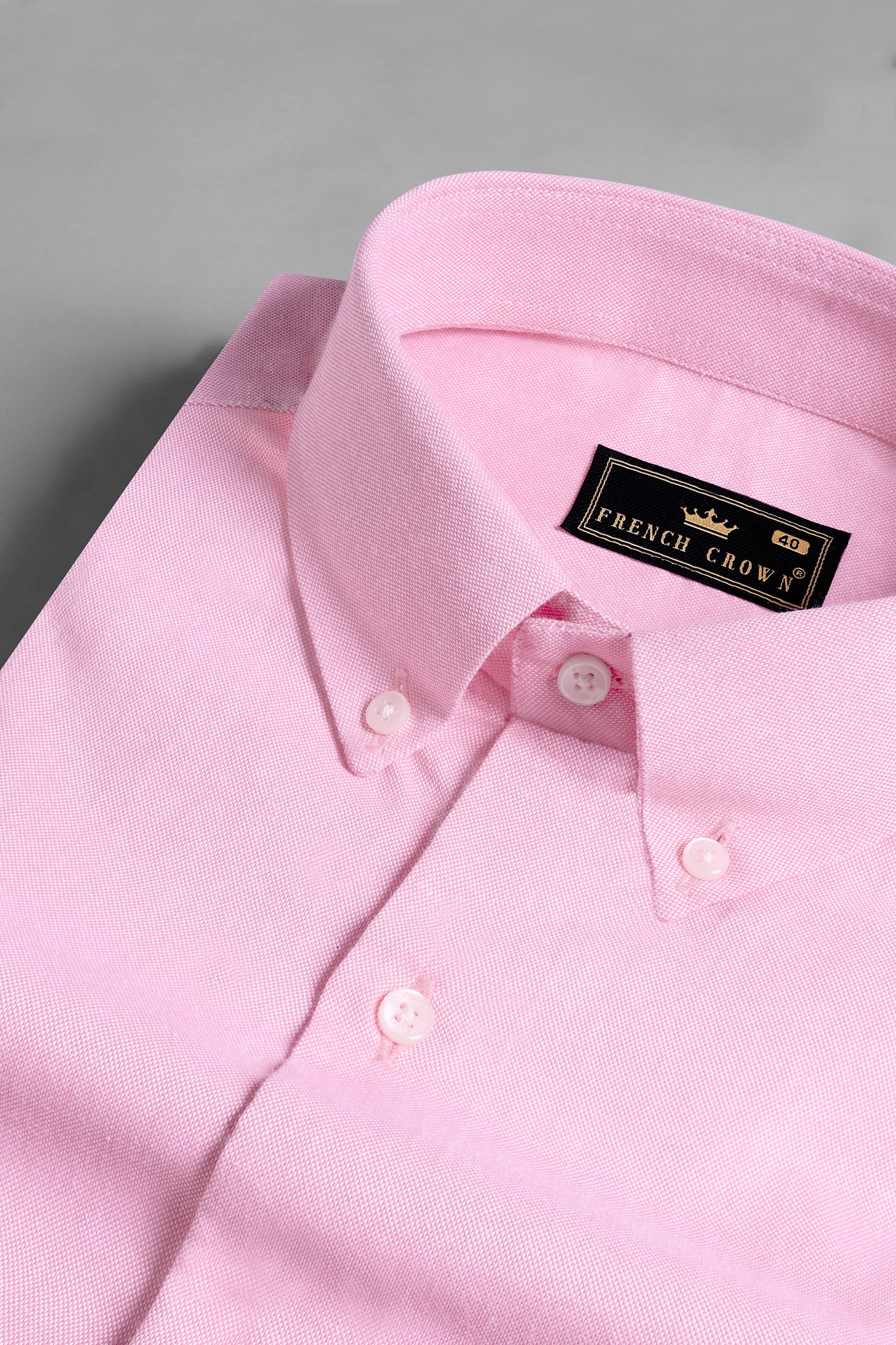 Candy Pink Royal Oxford Button Down Shirt