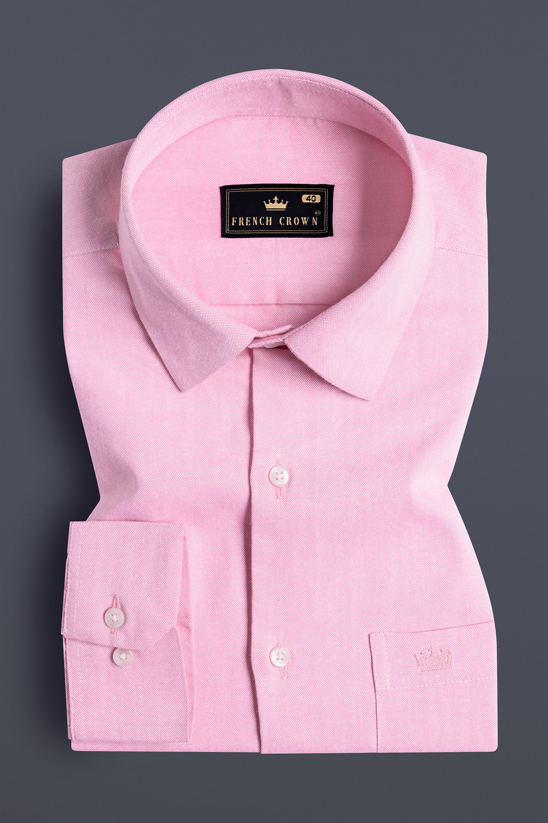 Candy Pink Royal Oxford Shirt