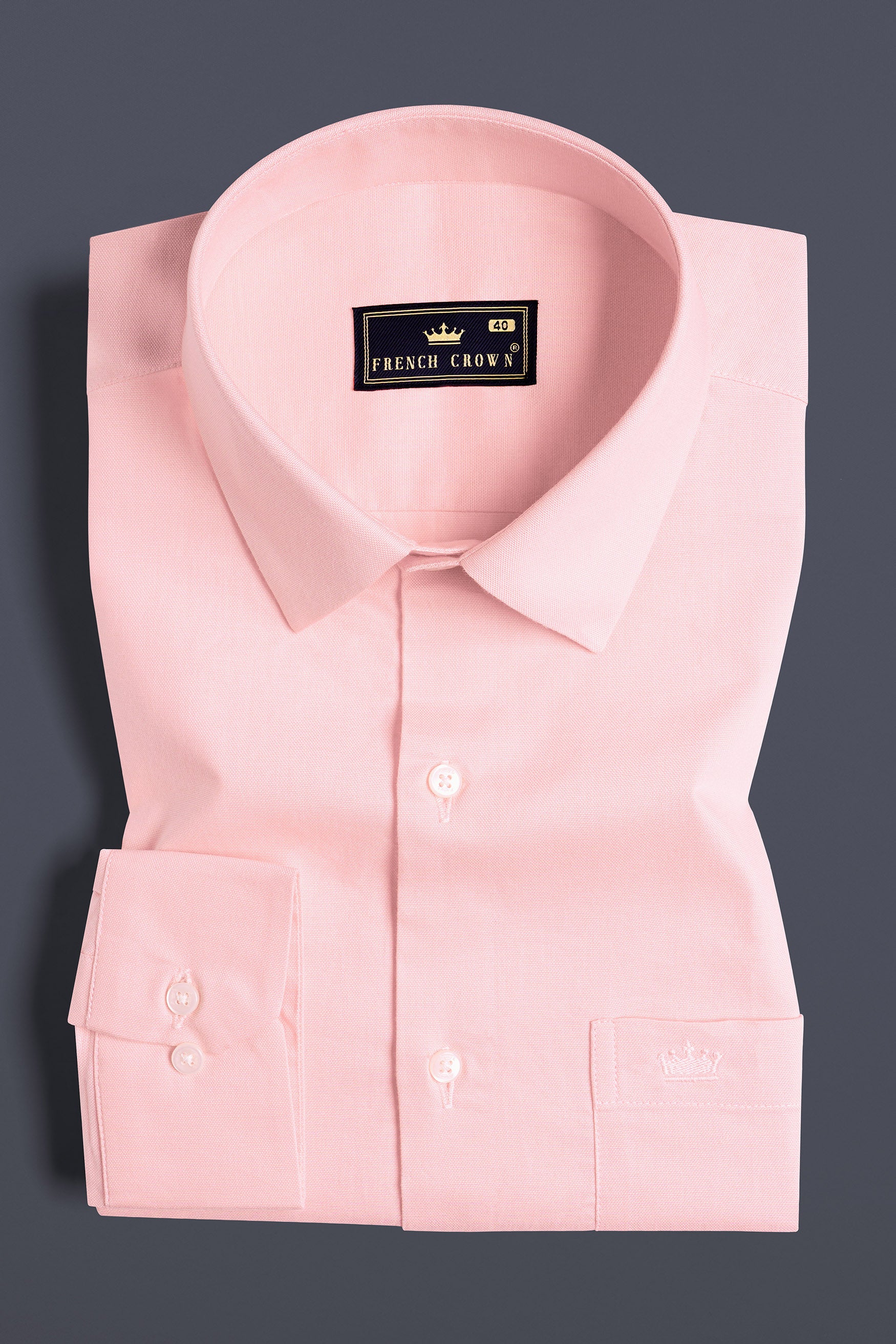 Oyster Pink Royal Oxford Shirt