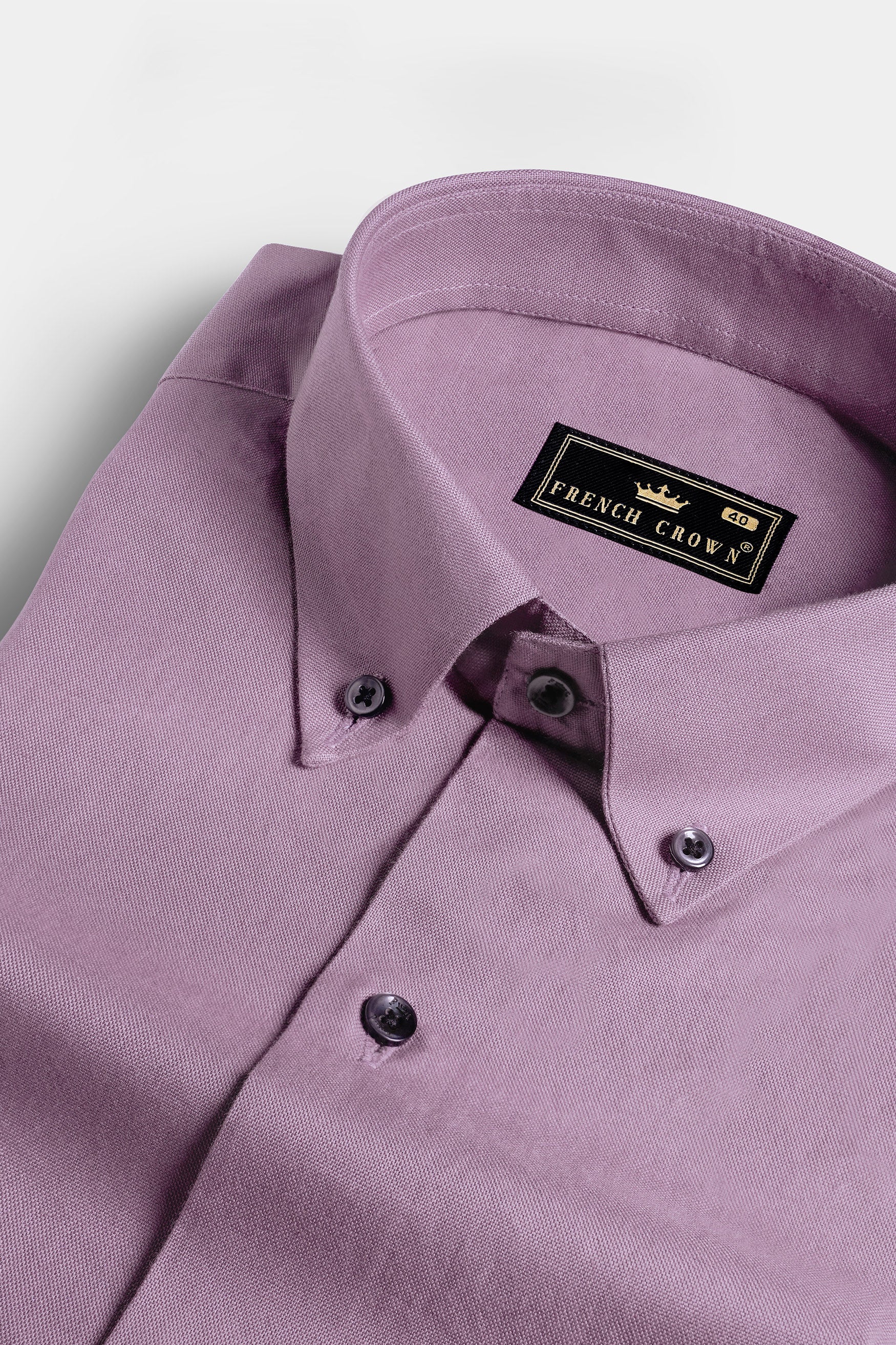 Mobster Purple Royal Oxford Button Down Shirt