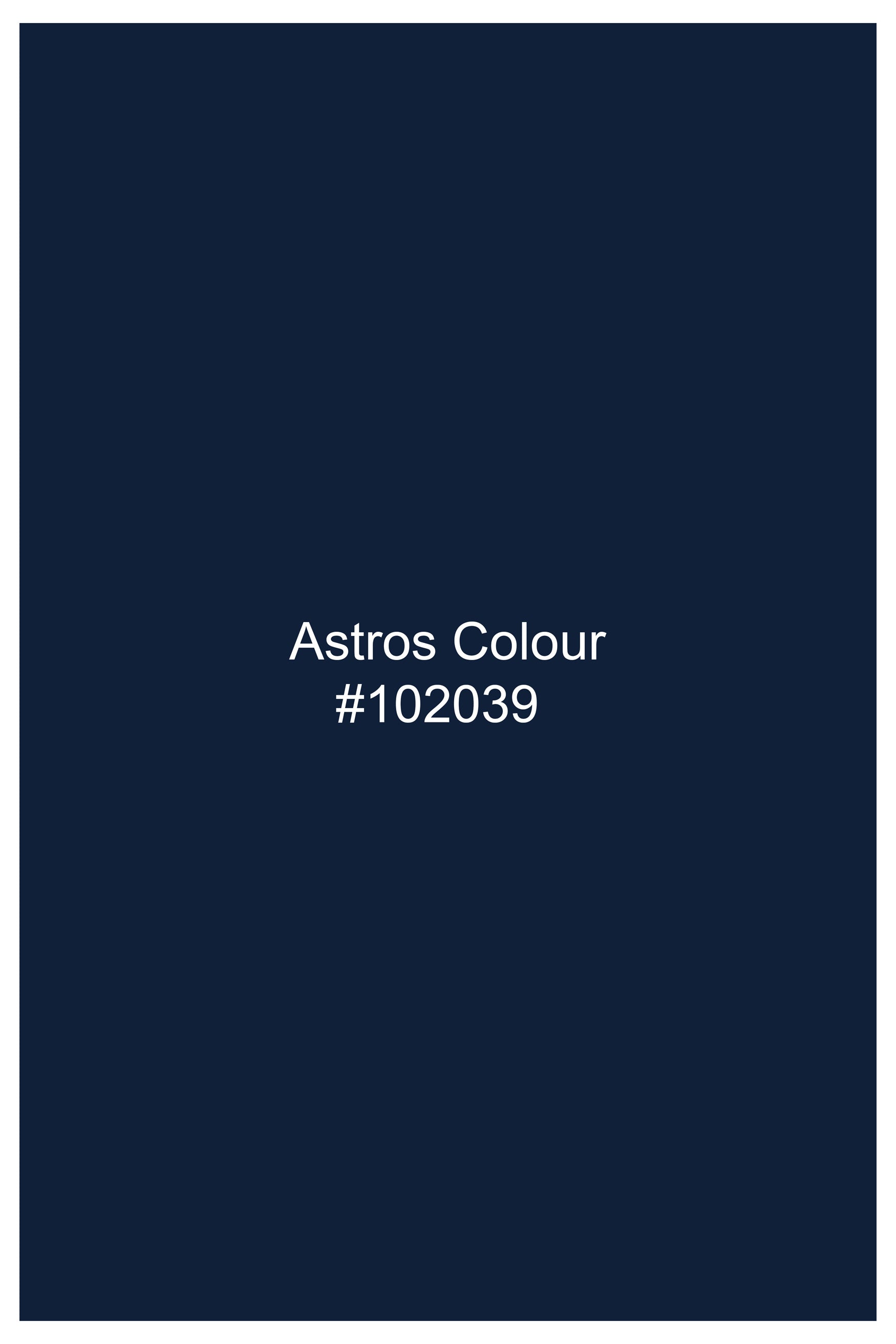 Astros Blue Royal Oxford Button Down Shirt