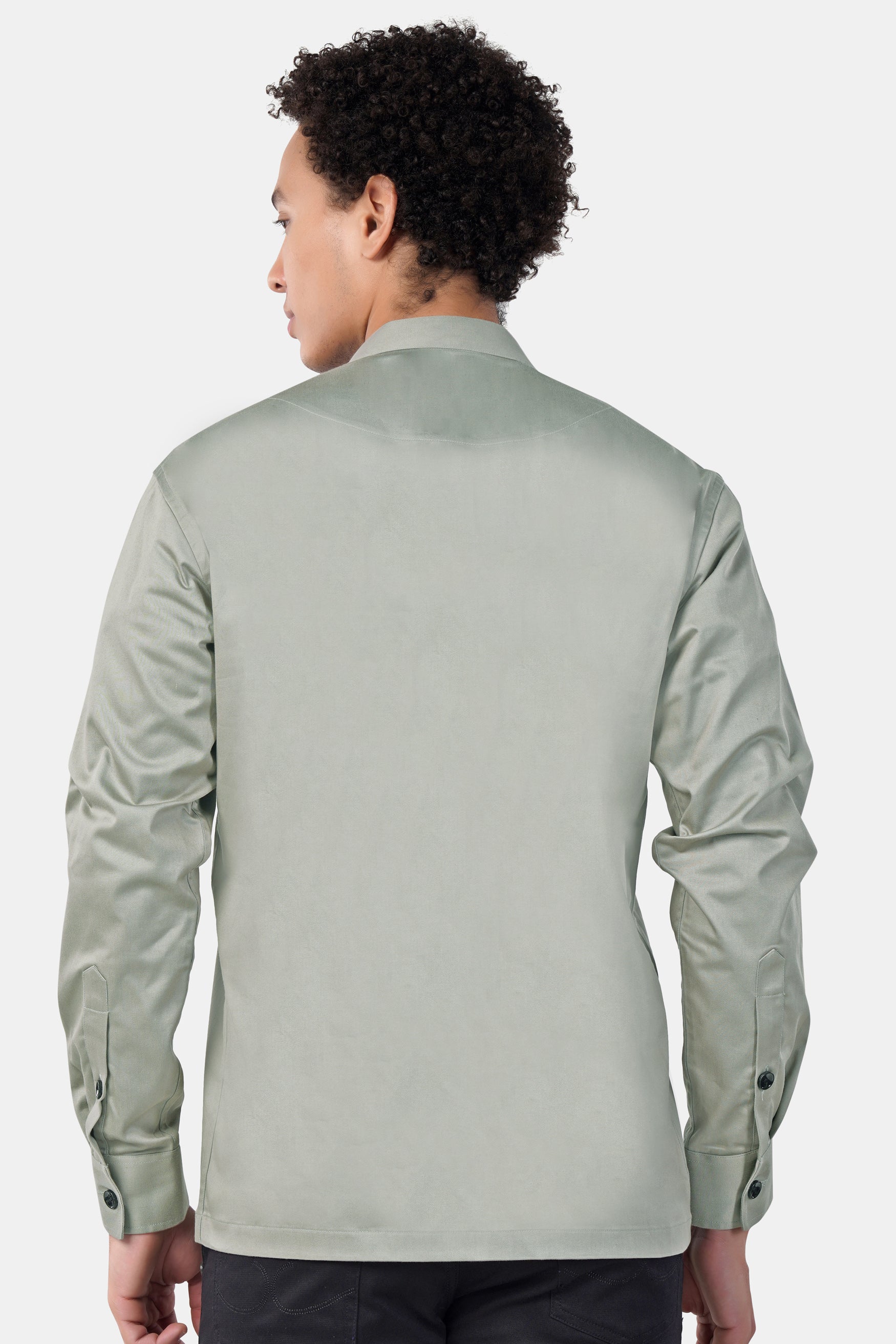 Chalice Gray Premium Cotton Designer Jacket