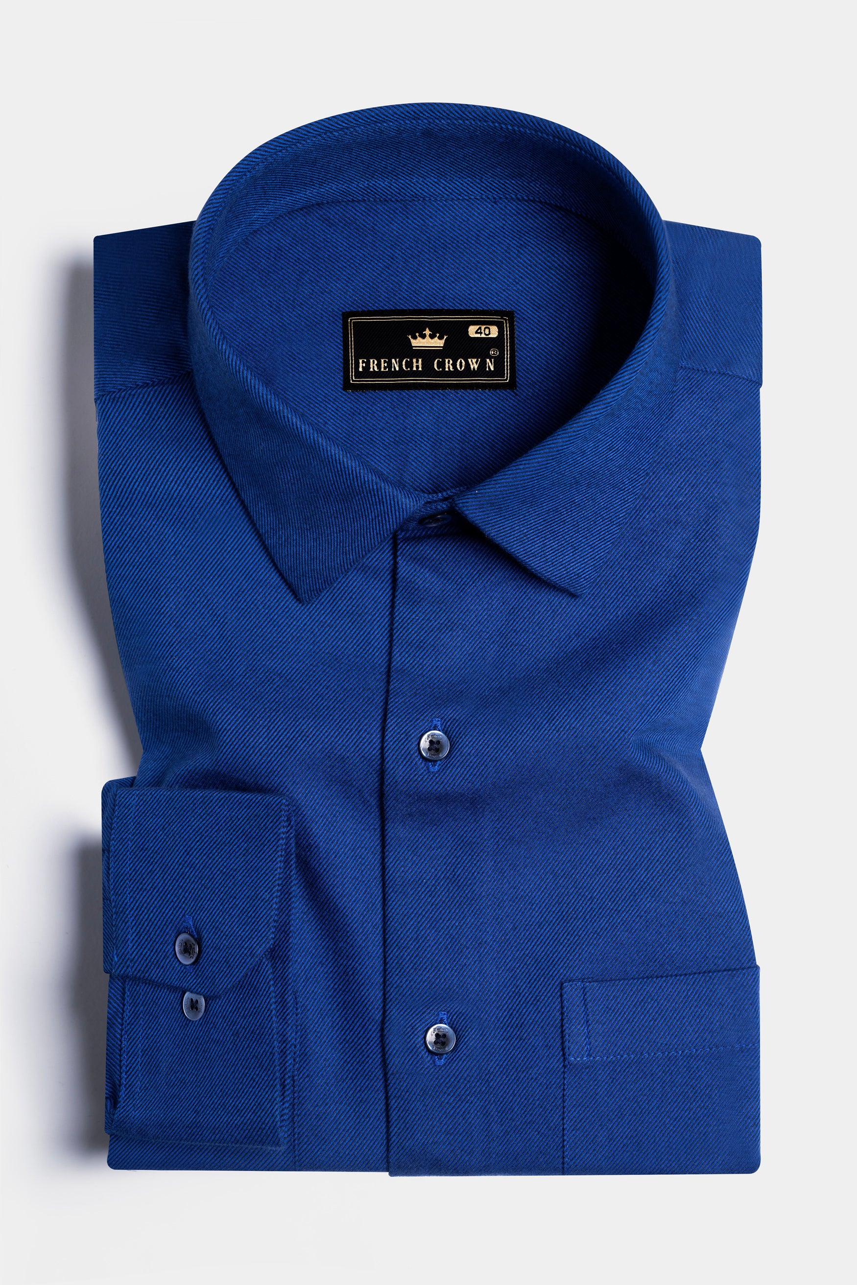 Downriver Blue Flannel Shirt