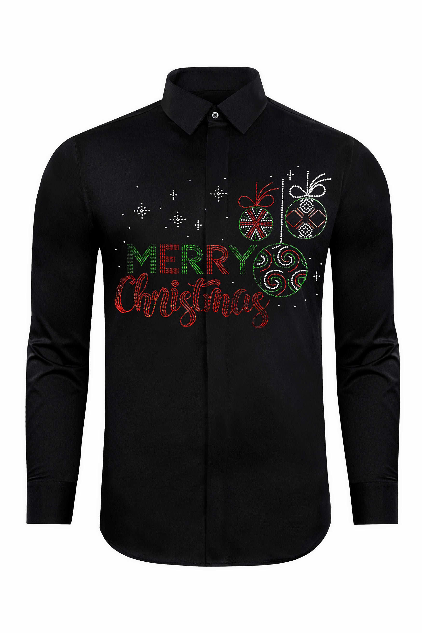 Jade Black Merry Christmas Hotfix Subtle Sheen Super Soft Premium Cotton Designer Shirt 12261-BLK-P782-38, 12261-BLK-P782-H-38, 12261-BLK-P782-39, 12261-BLK-P782-H-39, 12261-BLK-P782-40, 12261-BLK-P782-H-40, 12261-BLK-P782-42, 12261-BLK-P782-H-42, 12261-BLK-P782-44, 12261-BLK-P782-H-44, 12261-BLK-P782-46, 12261-BLK-P782-H-46, 12261-BLK-P782-48, 12261-BLK-P782-H-48, 12261-BLK-P782-50, 12261-BLK-P782-H-50, 12261-BLK-P782-52, 12261-BLK-P782-H-52