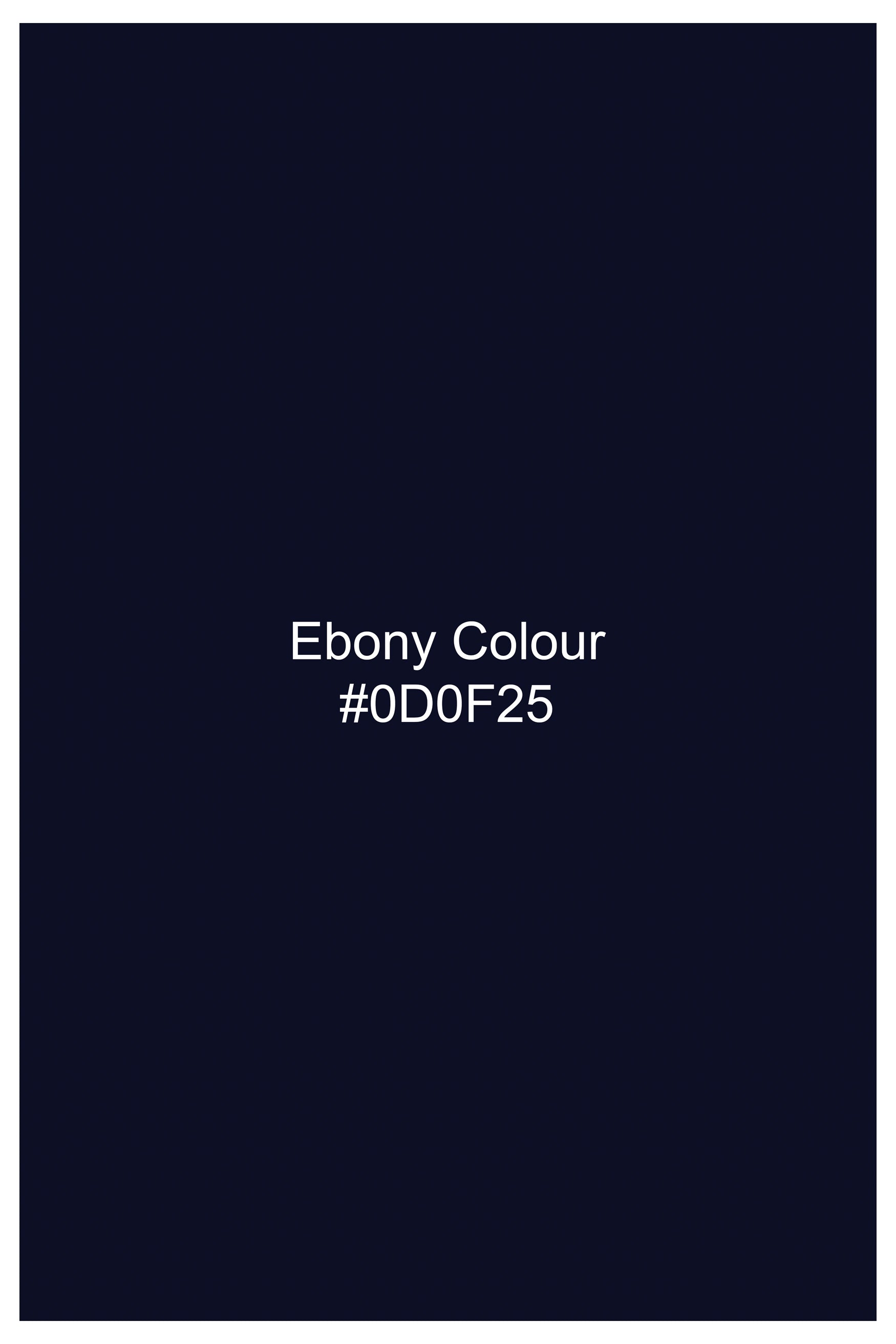 Ebony Blue Super Soft Dobby Premium Cotton Shirt