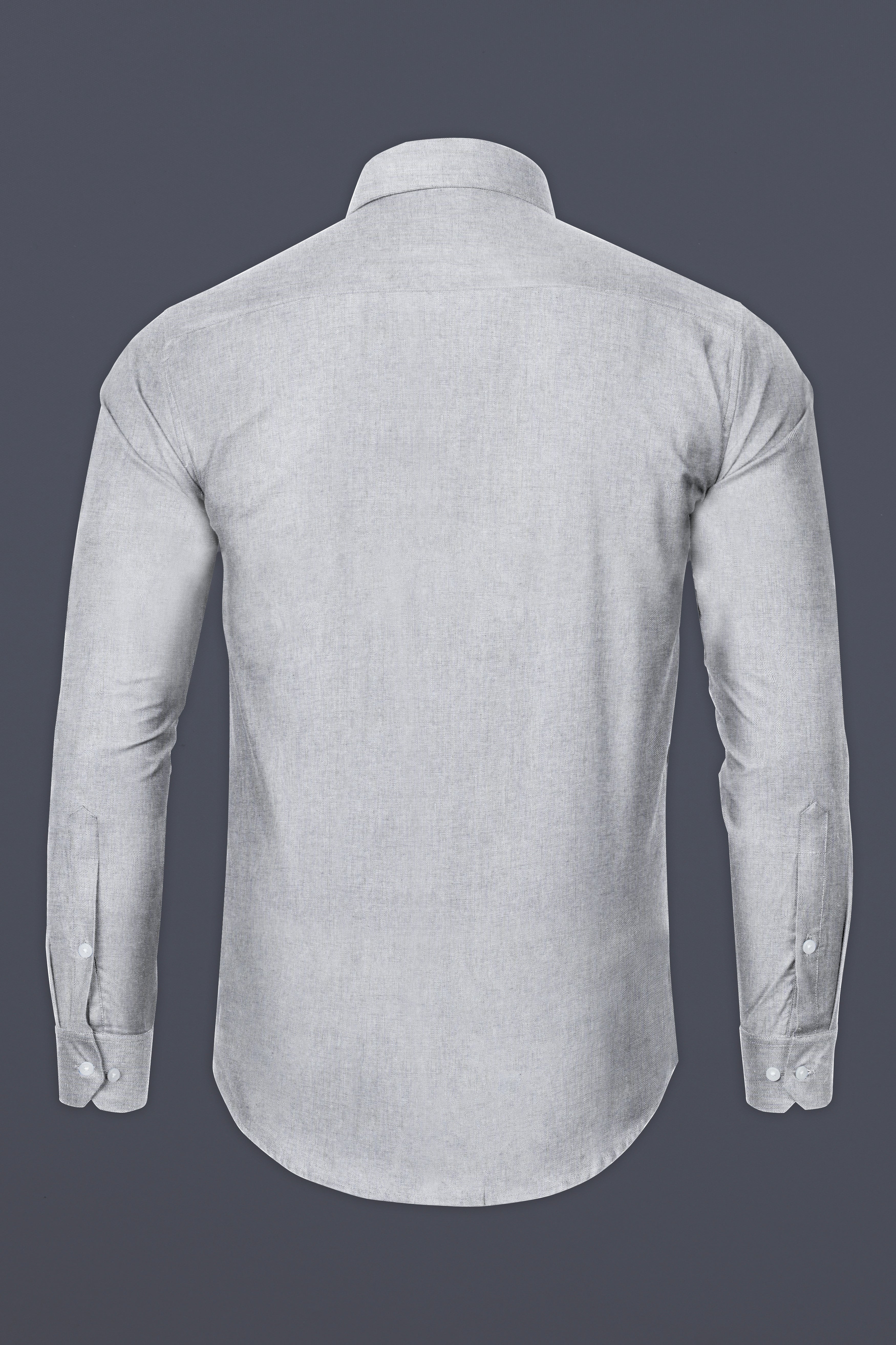 French Gray Royal Oxford Cotton Shirt
