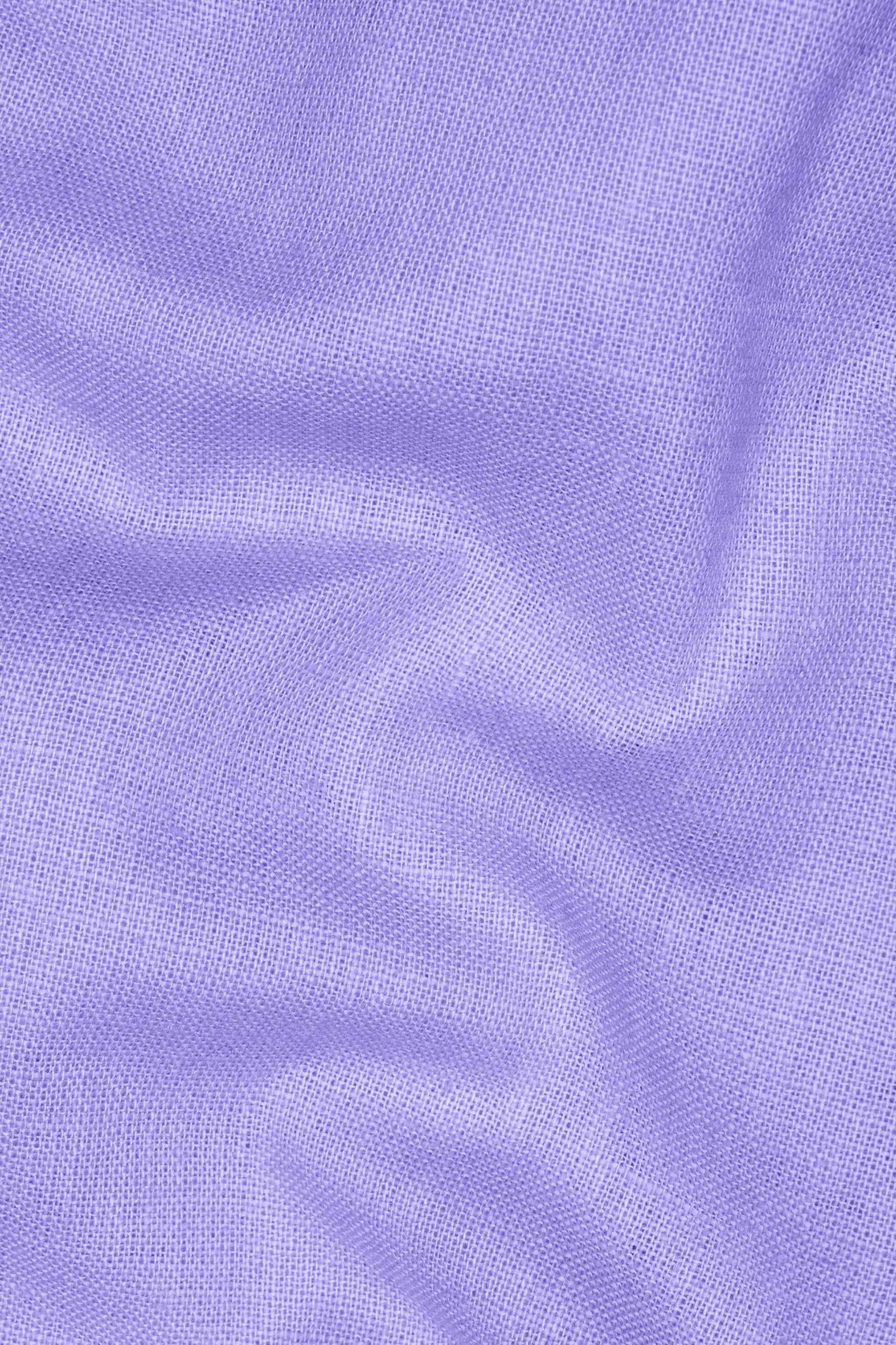 Lilac Purple Textured Luxurious Linen Shirt