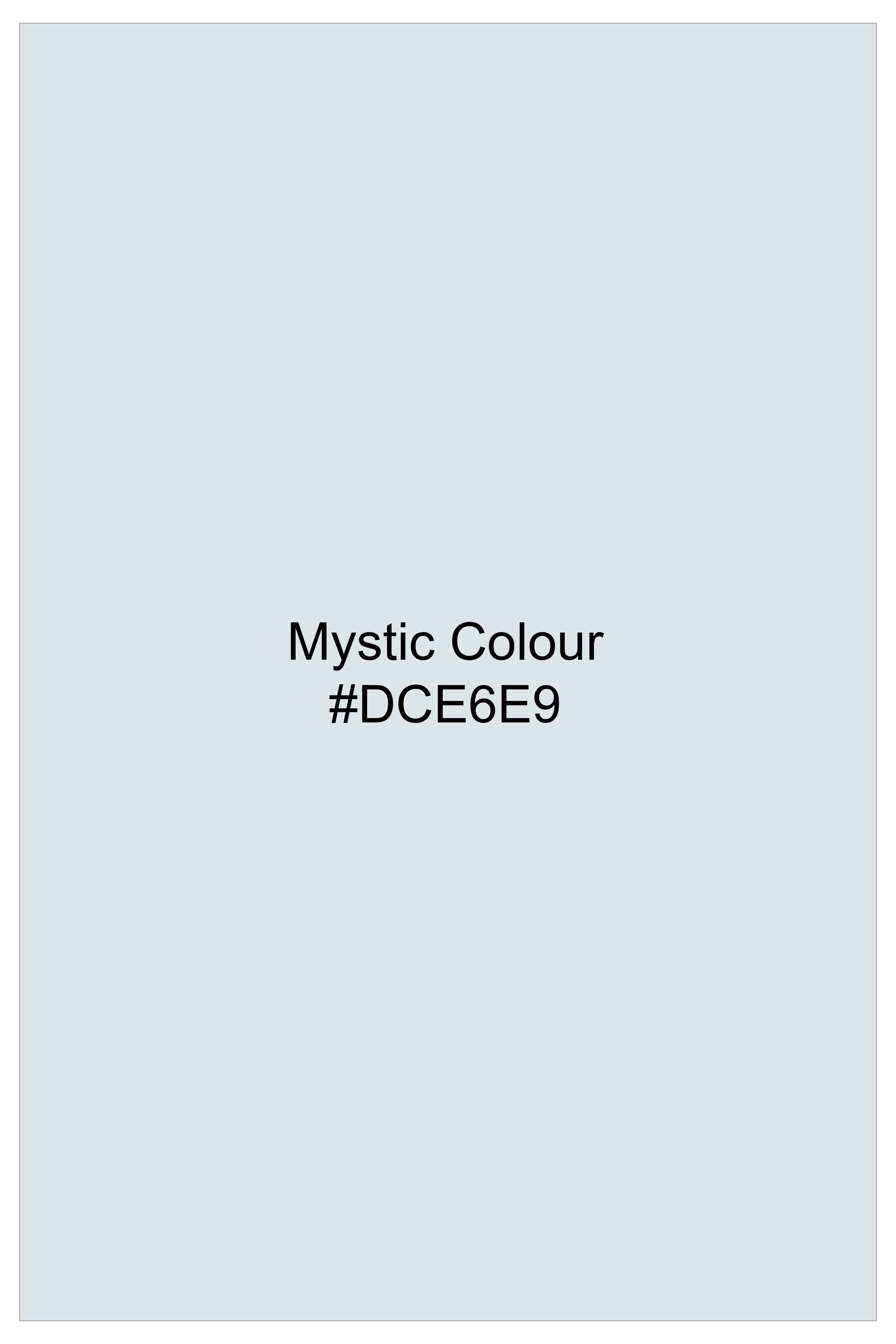 Mystic Blue Printed Super Soft Premium Cotton Shirt