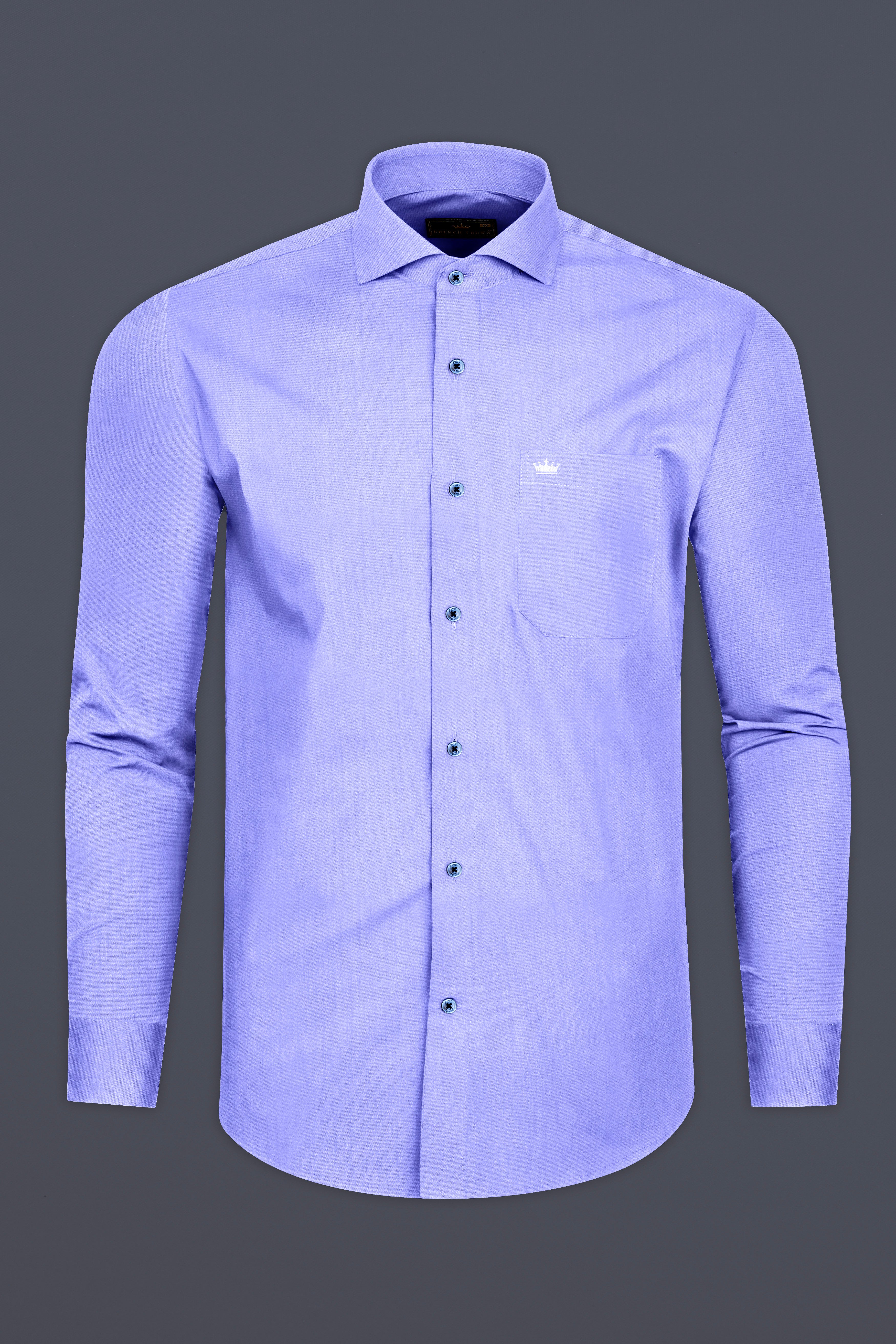 Melrose Blue Super Soft Premium Cotton Shirt