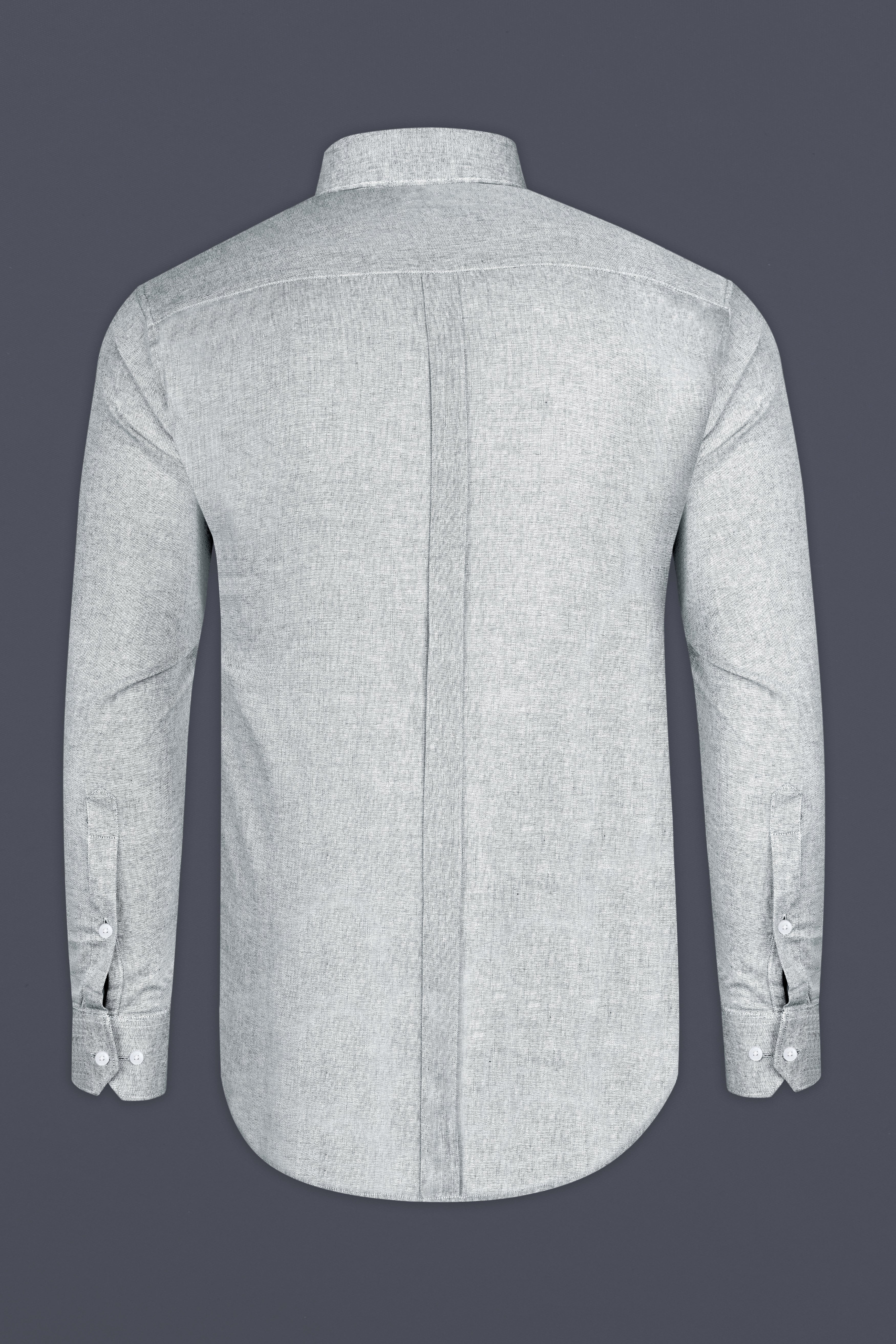 Loblolly Gray Royal Oxford Cotton Shirt