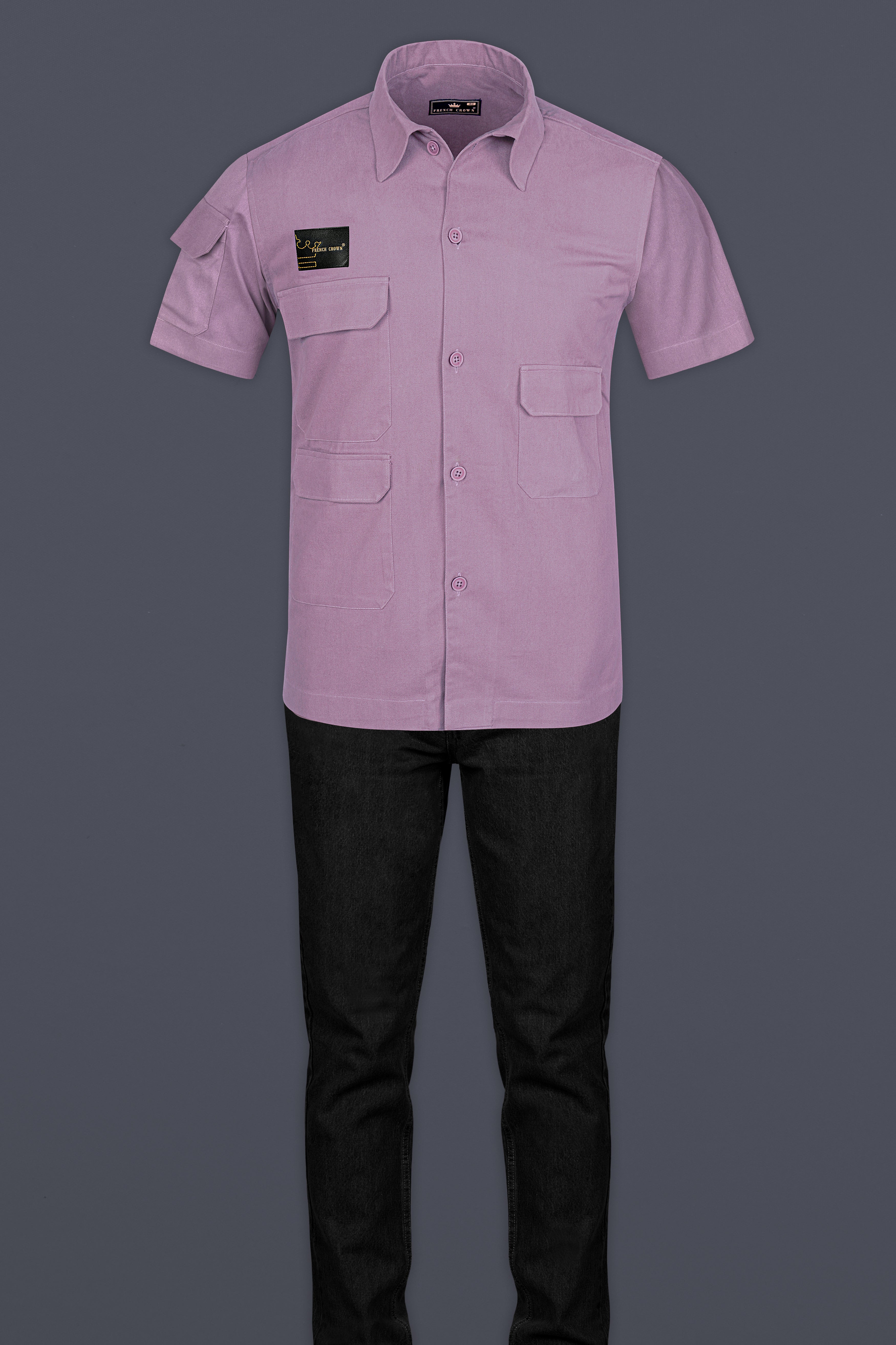 Maverick Pink Royal Oxford Designer Jacket