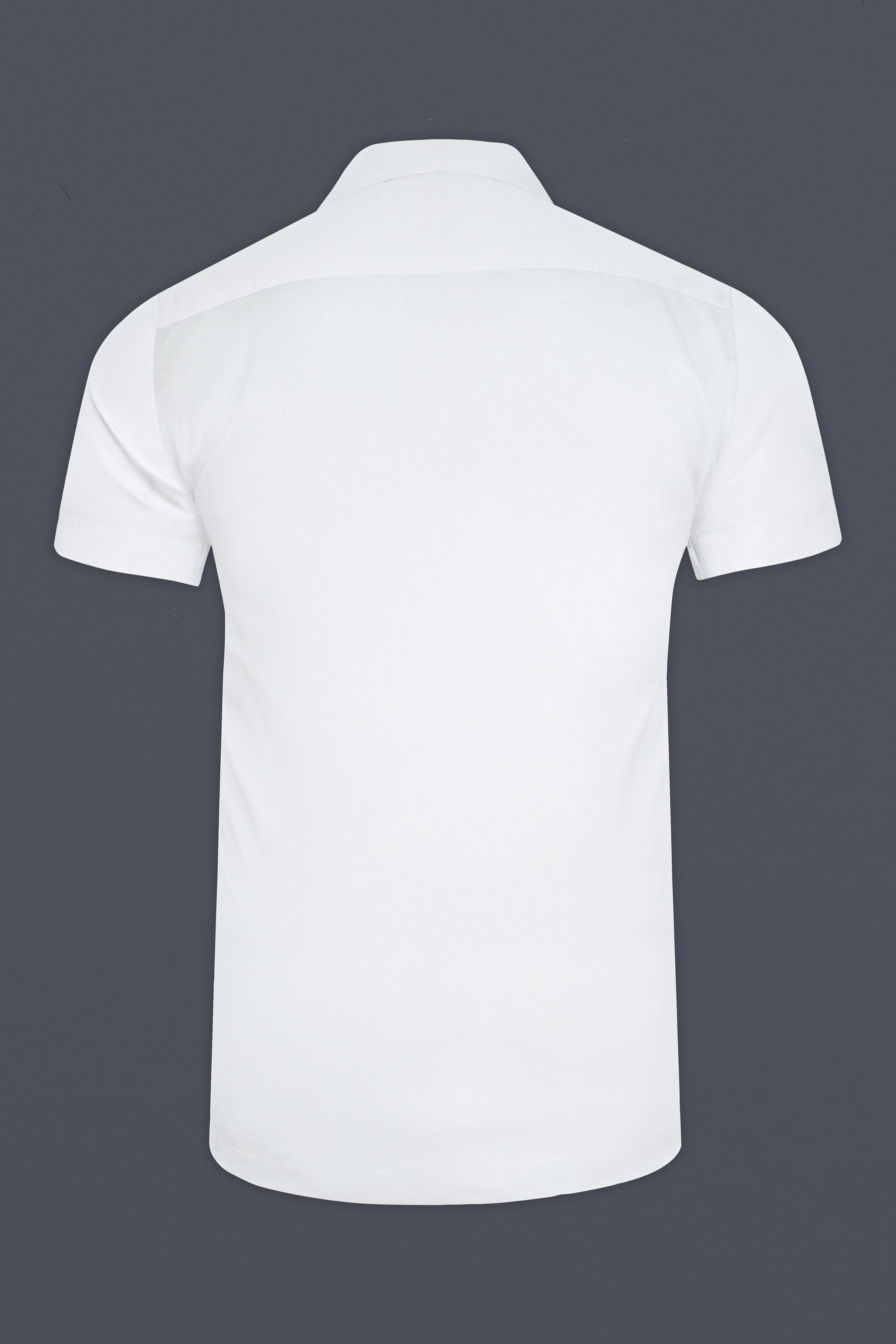 Bright White Super Soft Premium Cotton Designer Shirt