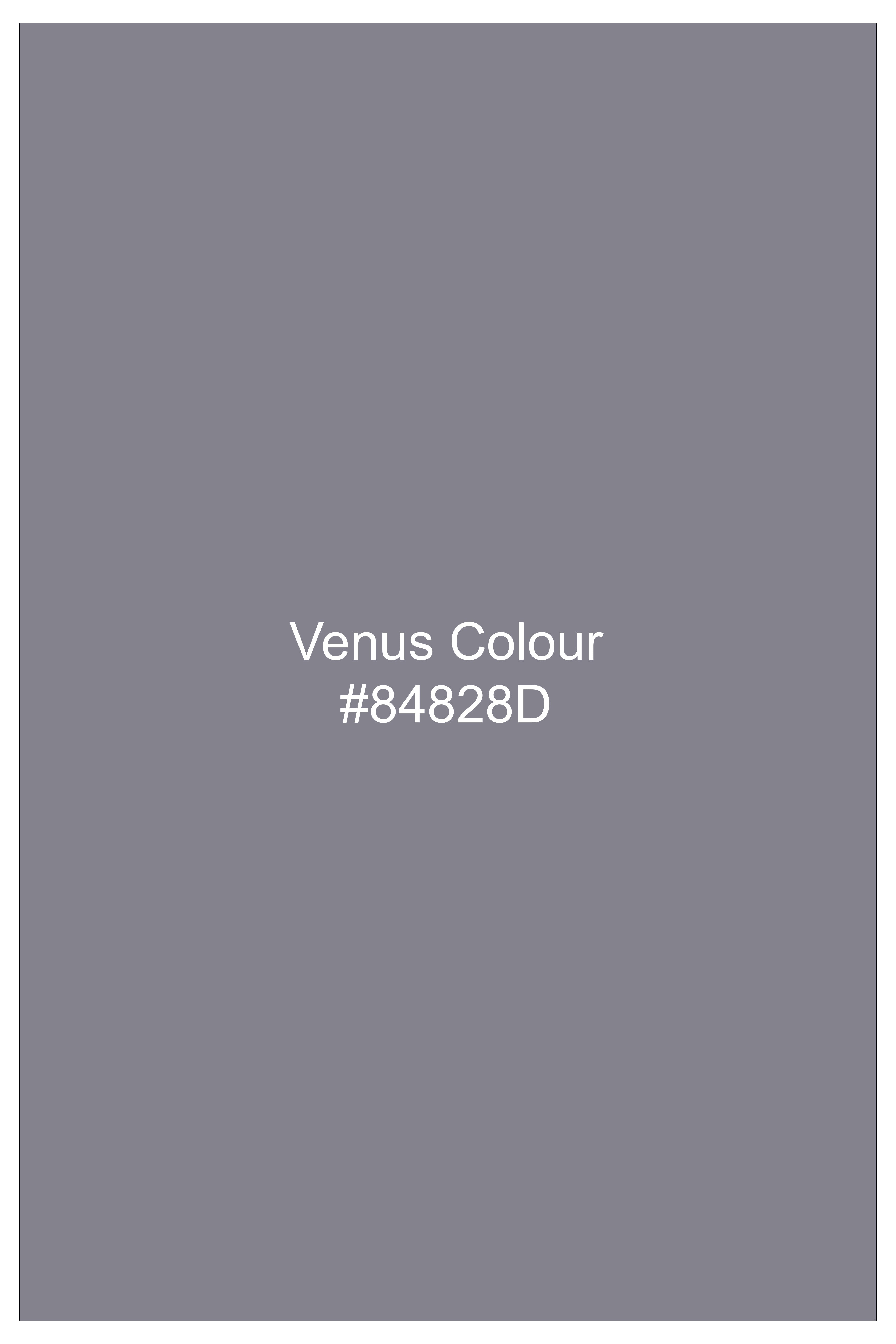 Venus Gray Solid Subtle Sheen Super Soft Premium Cotton Shirt