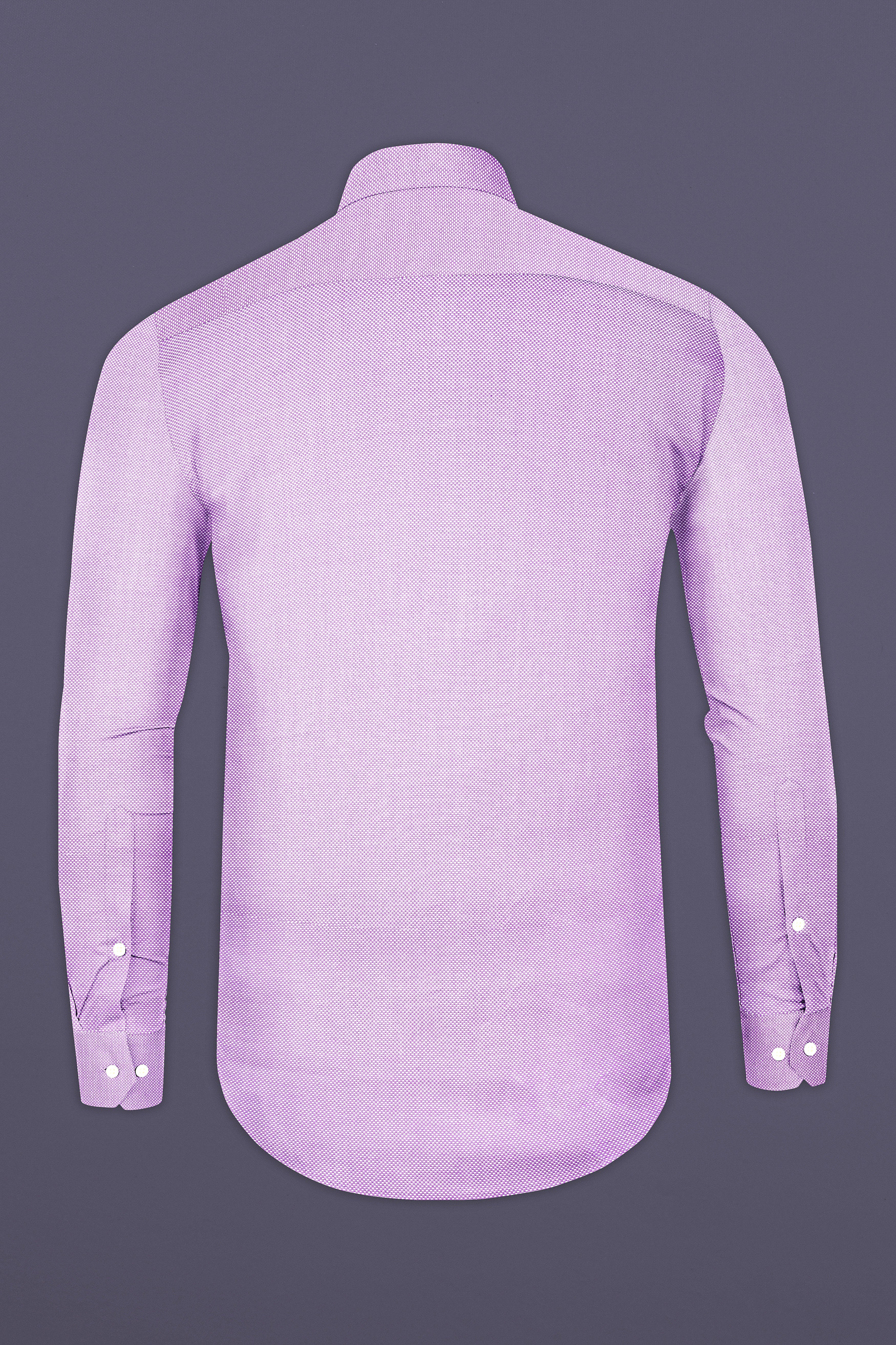 Orchid Purple Dobby Textured Premium Giza Cotton Shirt