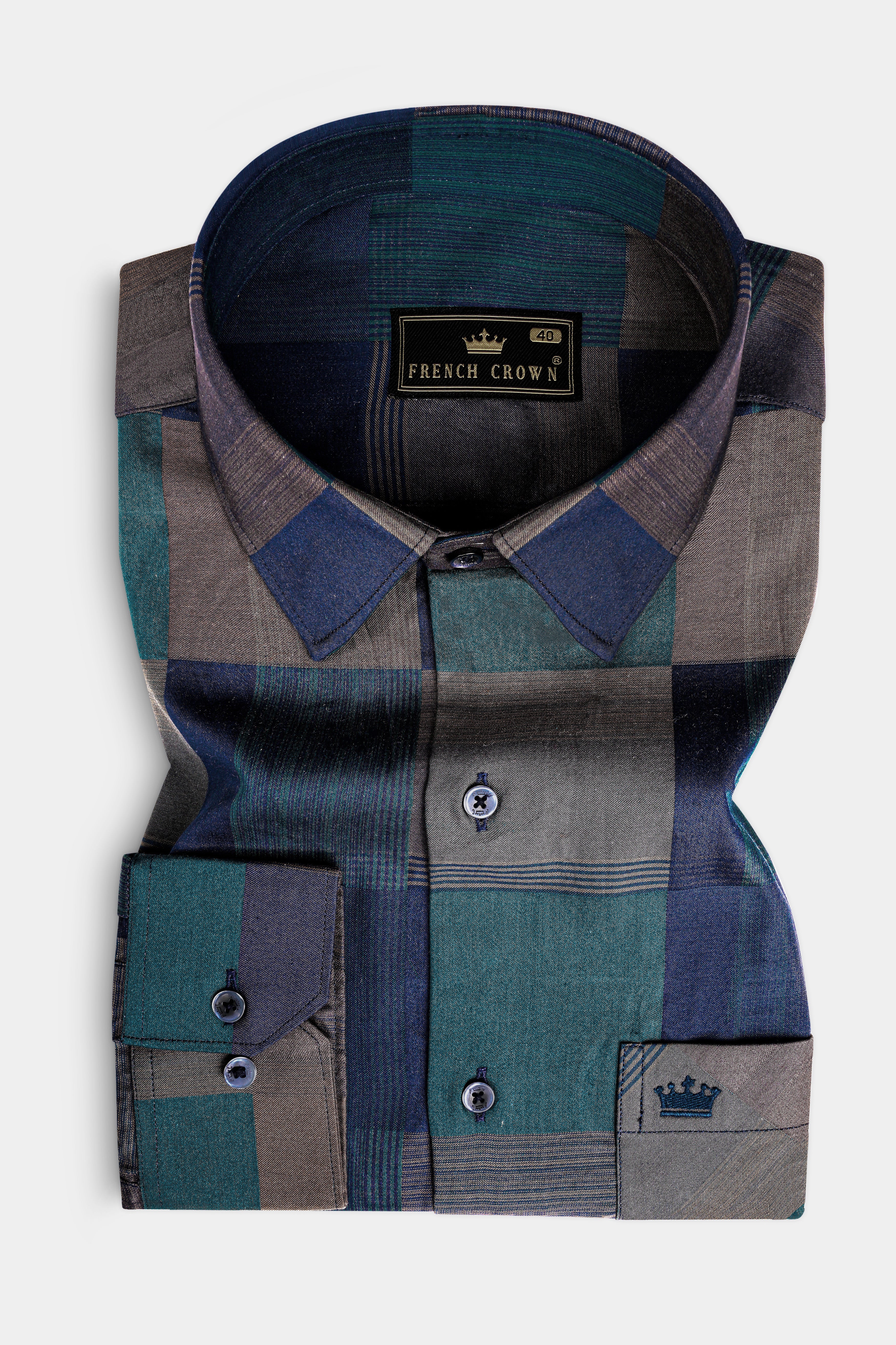 Martinique Blue And Viridian Green Printed Dobby Textured Premium Giza Cotton Shirt 13009-BLE-38, 13009-BLE-H-38, 13009-BLE-39, 13009-BLE-H-39, 13009-BLE-40, 13009-BLE-H-40, 13009-BLE-42, 13009-BLE-H-42, 13009-BLE-44, 13009-BLE-H-44, 13009-BLE-46, 13009-BLE-H-46, 13009-BLE-48, 13009-BLE-H-48, 13009-BLE-50, 13009-BLE-H-50, 13009-BLE-52, 13009-BLE-H-52