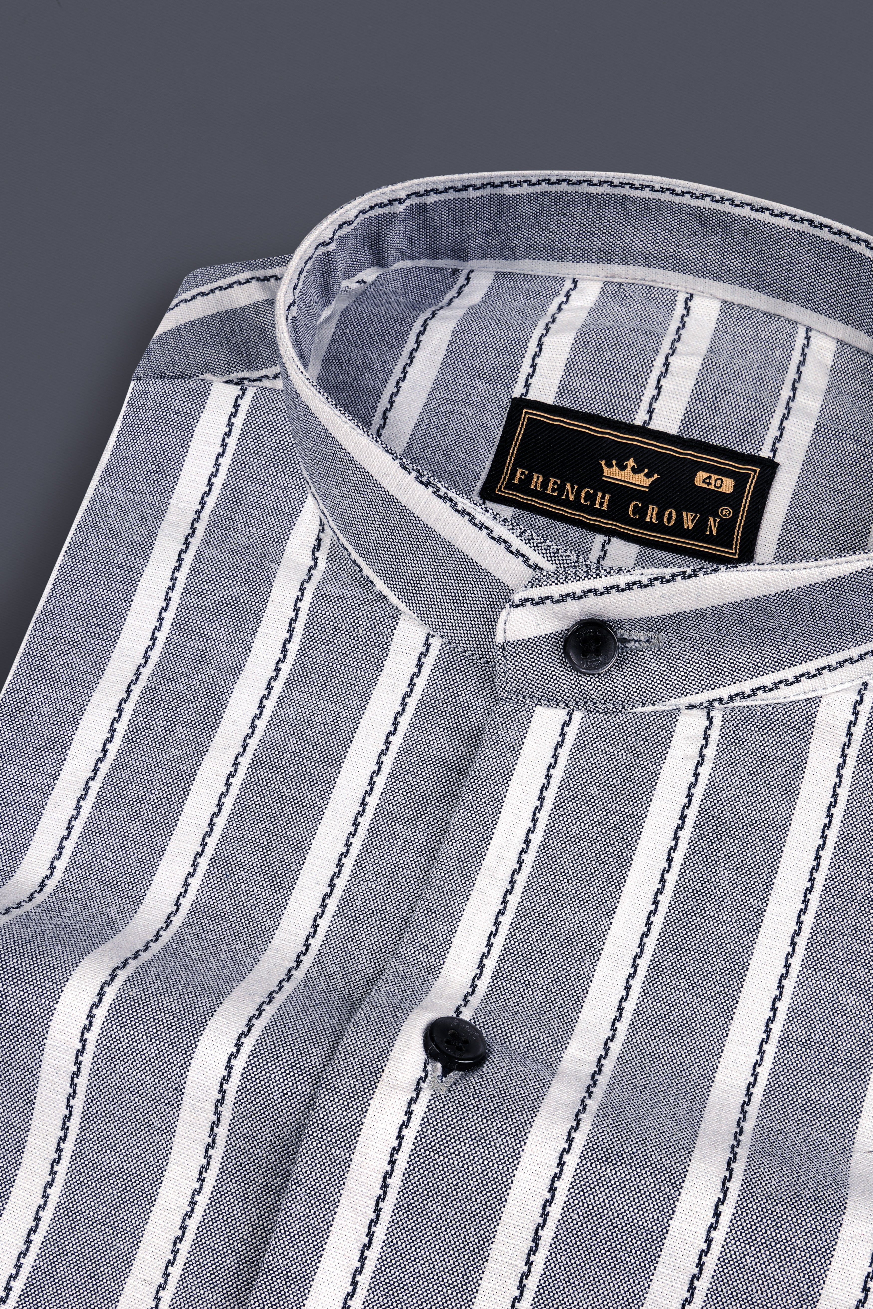 Mobster Gray And Bright White Striped heavy weight Royal Oxford Premium Cotton Shirt 13028-M-BLK-38, 13028-M-BLK-H-38, 13028-M-BLK-39, 13028-M-BLK-H-39, 13028-M-BLK-40, 13028-M-BLK-H-40, 13028-M-BLK-42, 13028-M-BLK-H-42, 13028-M-BLK-44, 13028-M-BLK-H-44, 13028-M-BLK-46, 13028-M-BLK-H-46, 13028-M-BLK-48, 13028-M-BLK-H-48, 13028-M-BLK-50, 13028-M-BLK-H-50, 13028-M-BLK-52, 13028-M-BLK-H-52