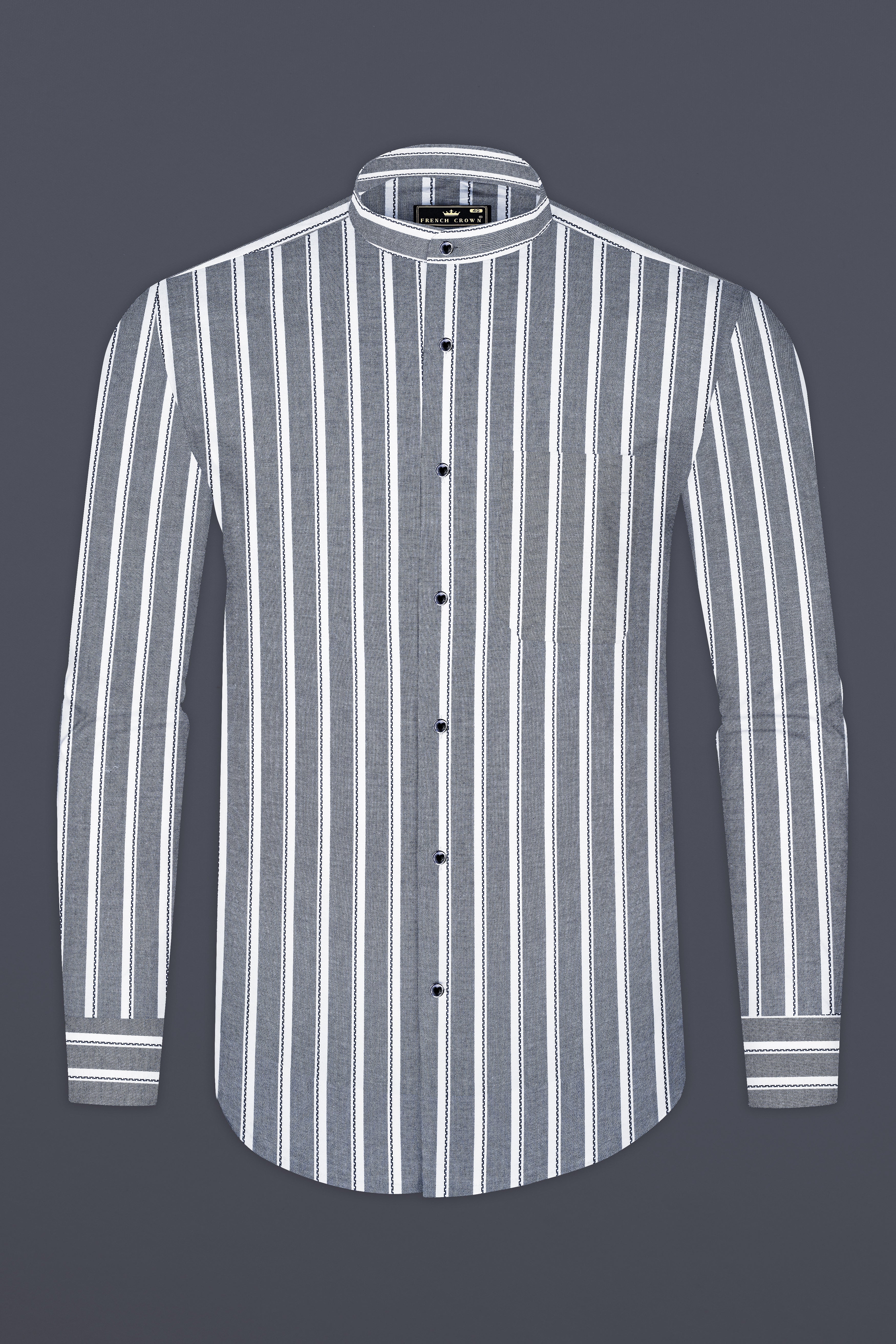 Mobster Gray And Bright White Striped heavy weight Royal Oxford Premium Cotton Shirt 13028-M-BLK-38 ,13028-M-BLK-H-38 ,13028-M-BLK-39 ,13028-M-BLK-H-39 ,13028-M-BLK-40 ,13028-M-BLK-H-40 ,13028-M-BLK-42 ,13028-M-BLK-H-42 ,13028-M-BLK-44 ,13028-M-BLK-H-44 ,13028-M-BLK-46 ,13028-M-BLK-H-46 ,13028-M-BLK-48 ,13028-M-BLK-H-48 ,13028-M-BLK-50 ,13028-M-BLK-H-50 ,13028-M-BLK-52 ,13028-M-BLK-H-52