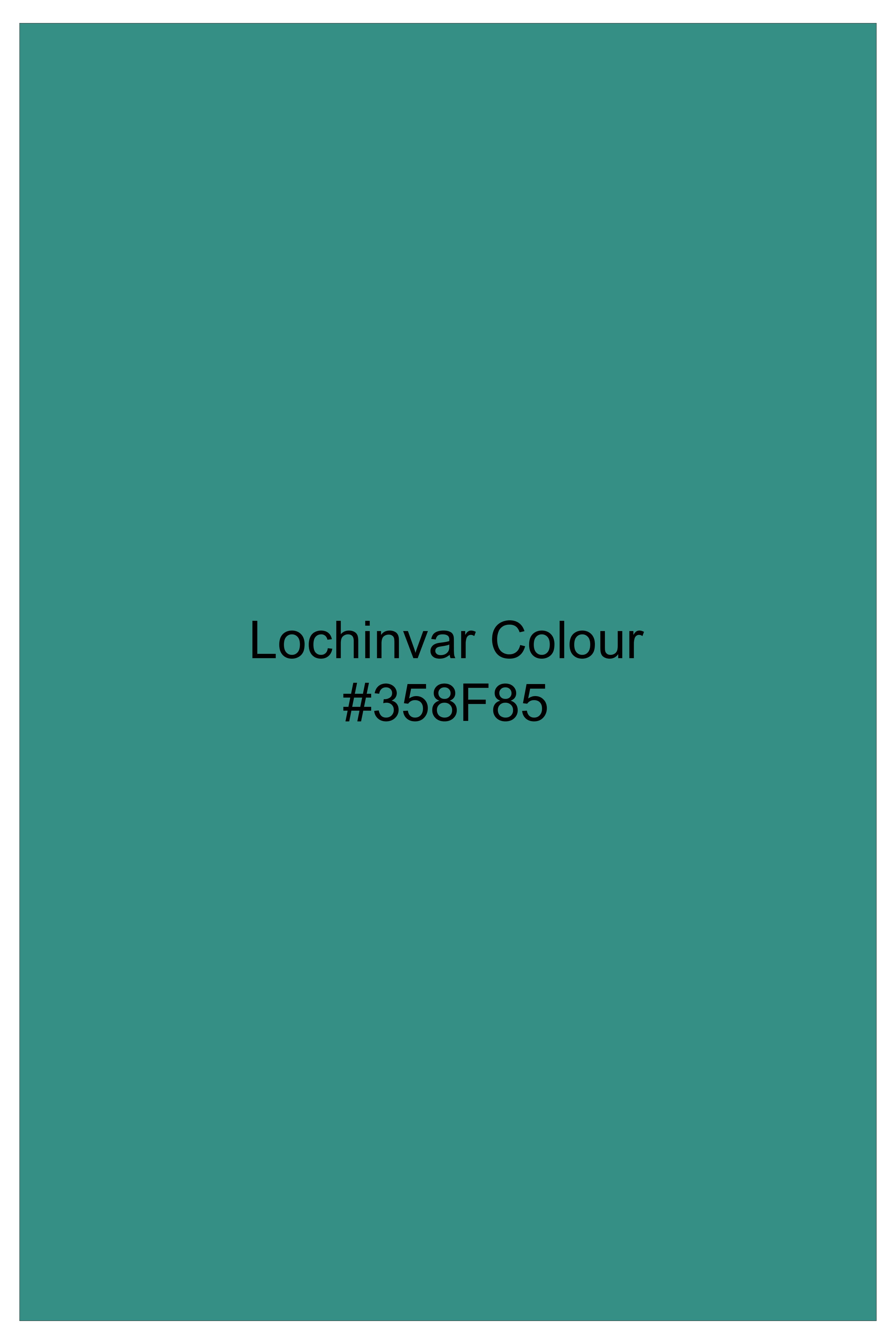 Lochinvar Blue Multicolour Digital Printed Subtle Sheen Super Soft Premium Cotton Shirt